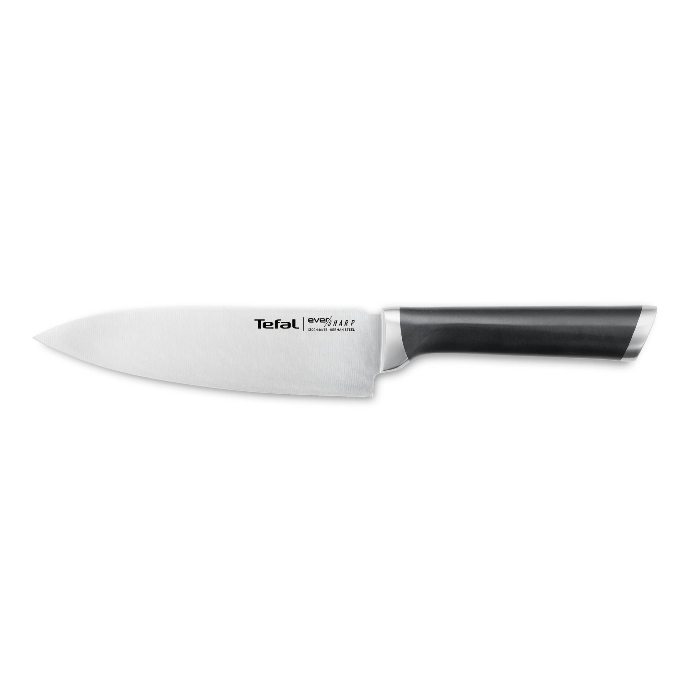 Kuchyňský nůž Tefal Ever Sharp K2569004 Nerezový/Černý 16,5 cm