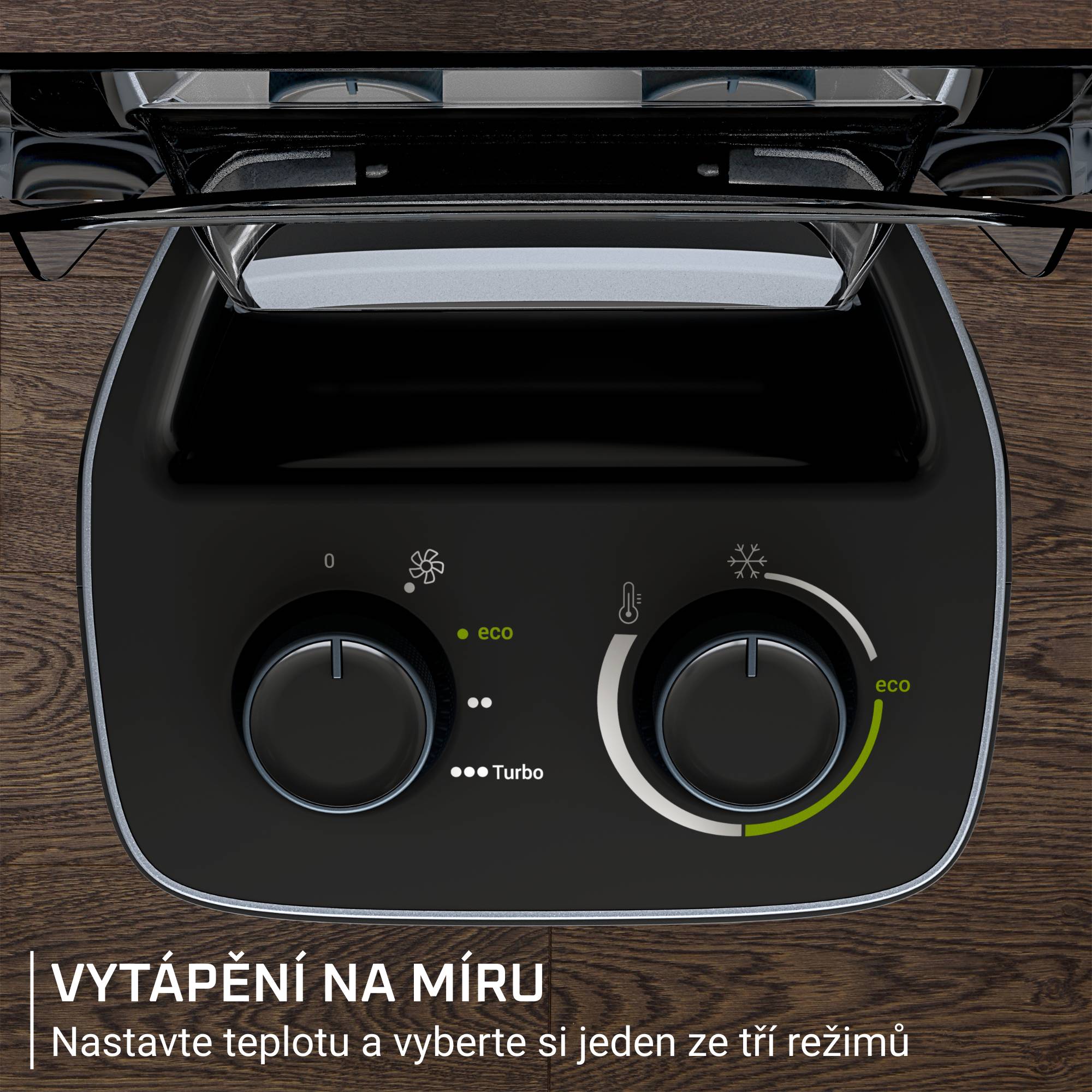 Teplovzdušný ventilátor do koupelny Rowenta Intense Comfort Aqua, SO6550F0