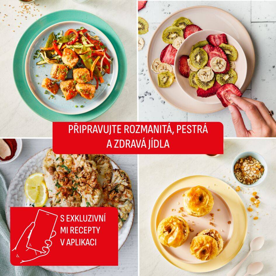 Horkovzdušná fritéza Tefal Easy Fry POP 5 l EY2452E0 Žlutá