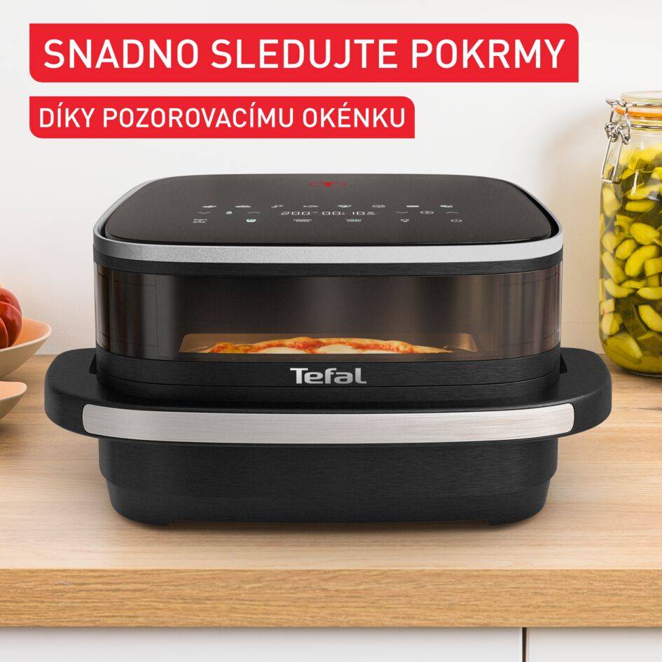 Horkovzdušná fritéza Tefal Easy Fry XL Surface FW4018E0 Černá