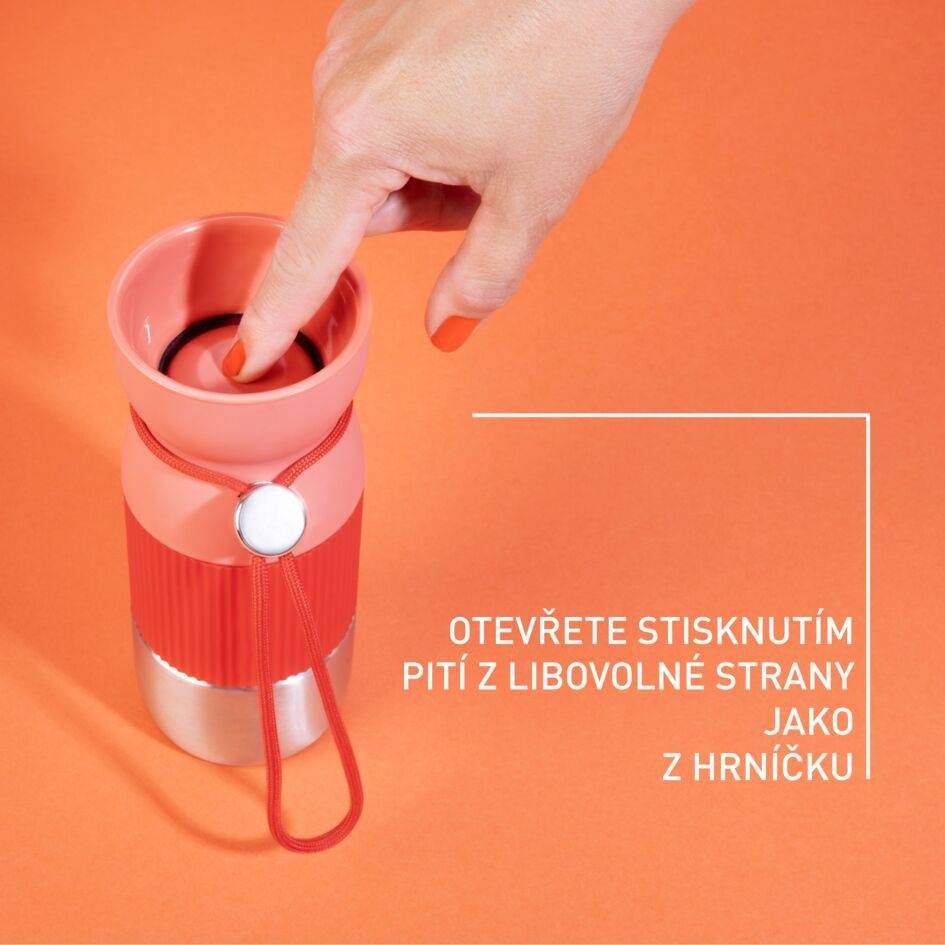 Termohrnek Tefal beYou Cup N2191510 oranžový 0,36l