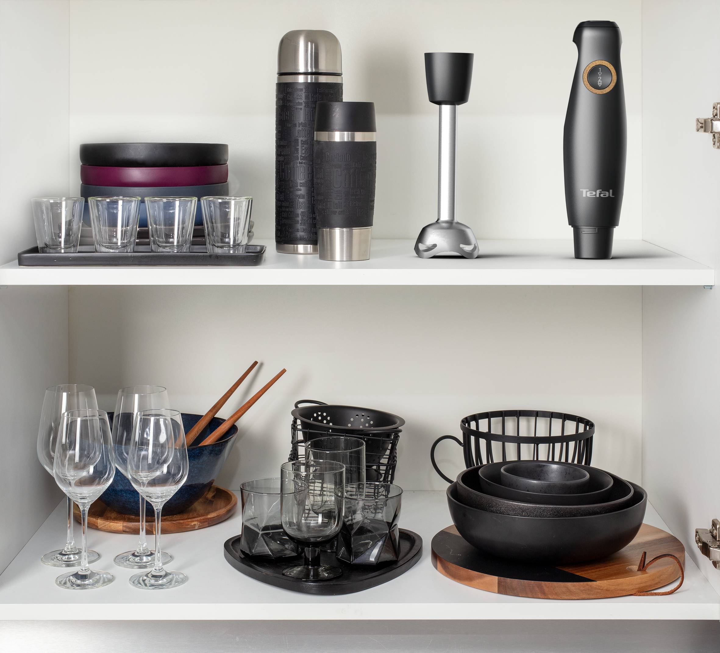 Tyčový mixér Tefal Eco Respect HB46E838 Černý