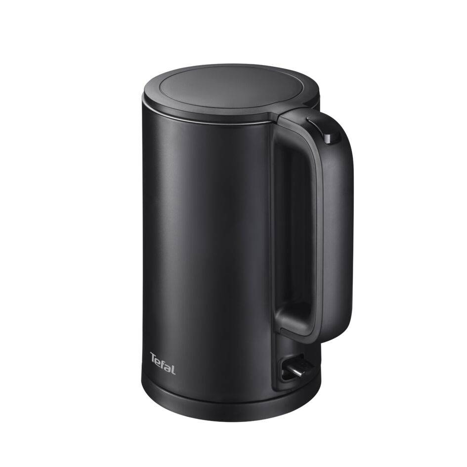 Konvice Thermo Protect, rychlovarná konvice, bezpečná na dotek, celonerezová vnitřní nádoba, černá