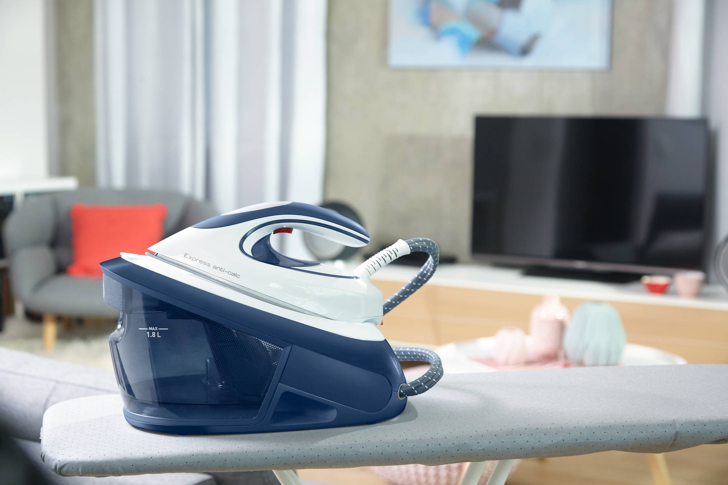 EXPRESS ANTI-CALC SV8053E0 modro-bílý