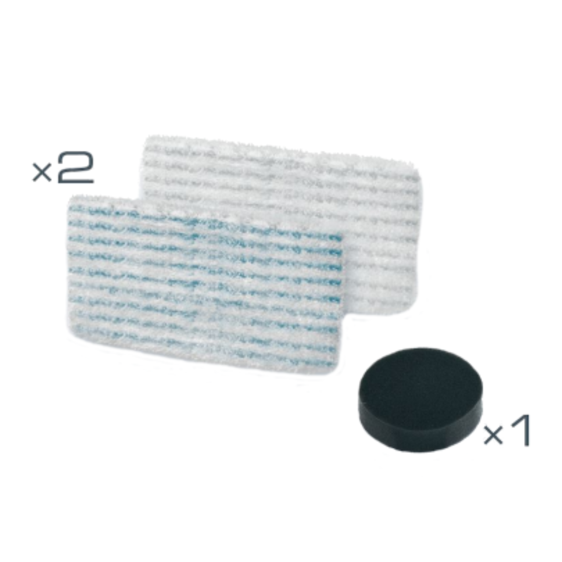 Hadříky x2 a pěnový kartáč ZR005804