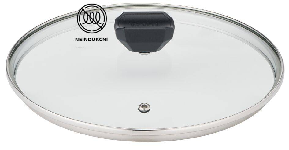 Hrnec s poklicí Tefal Simply Clean B5674653 24 cm, hnědý