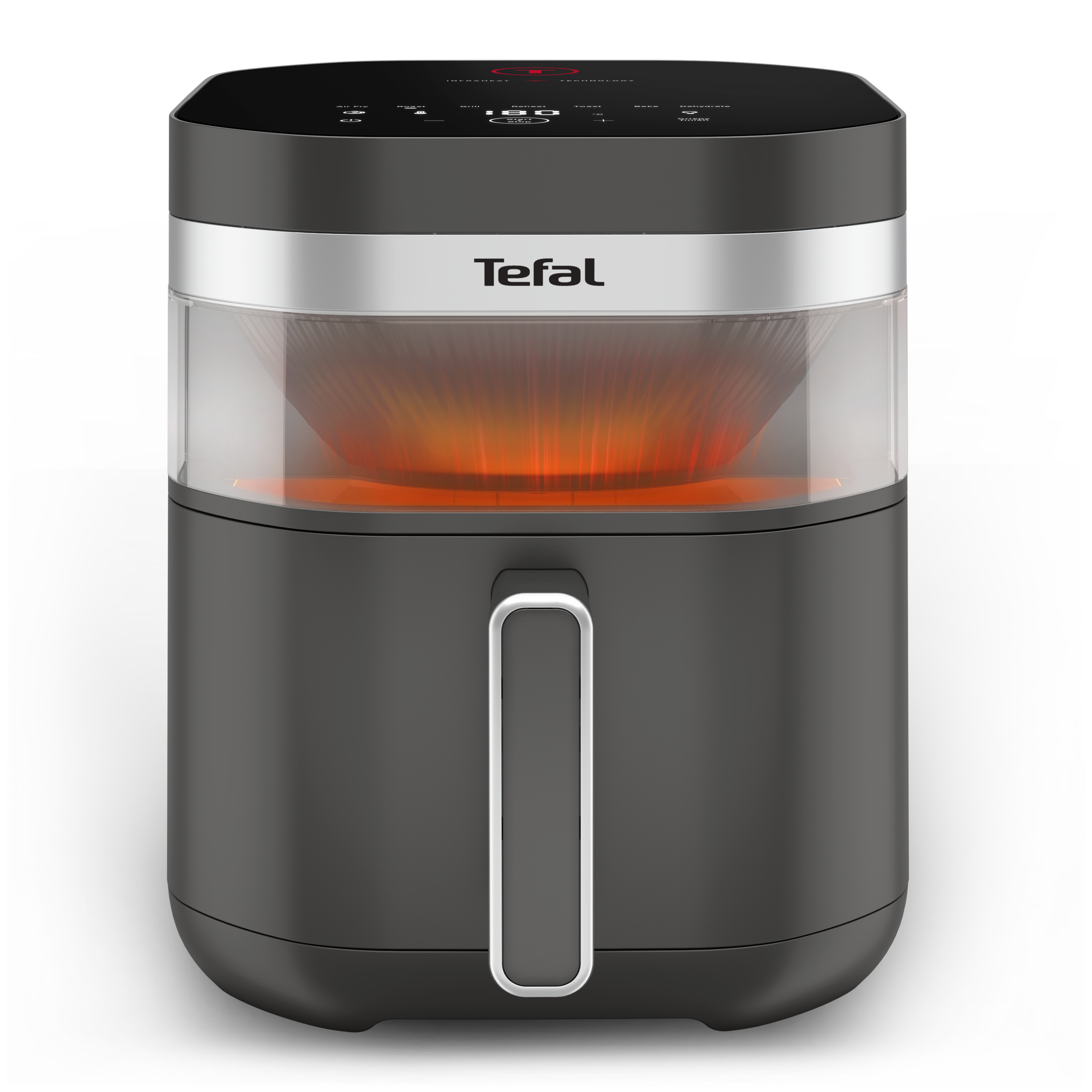 Horkovzdušná fritéza Tefal EASY FRY INFRARED 7L, EY832HE0, tmavě šedá