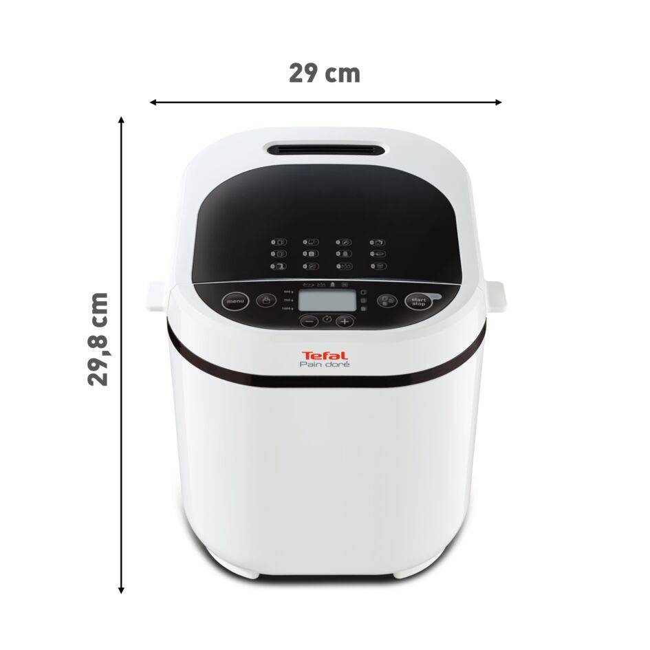 Domácí pekárna Tefal Pain Doré PF210138 Černá/Bílá