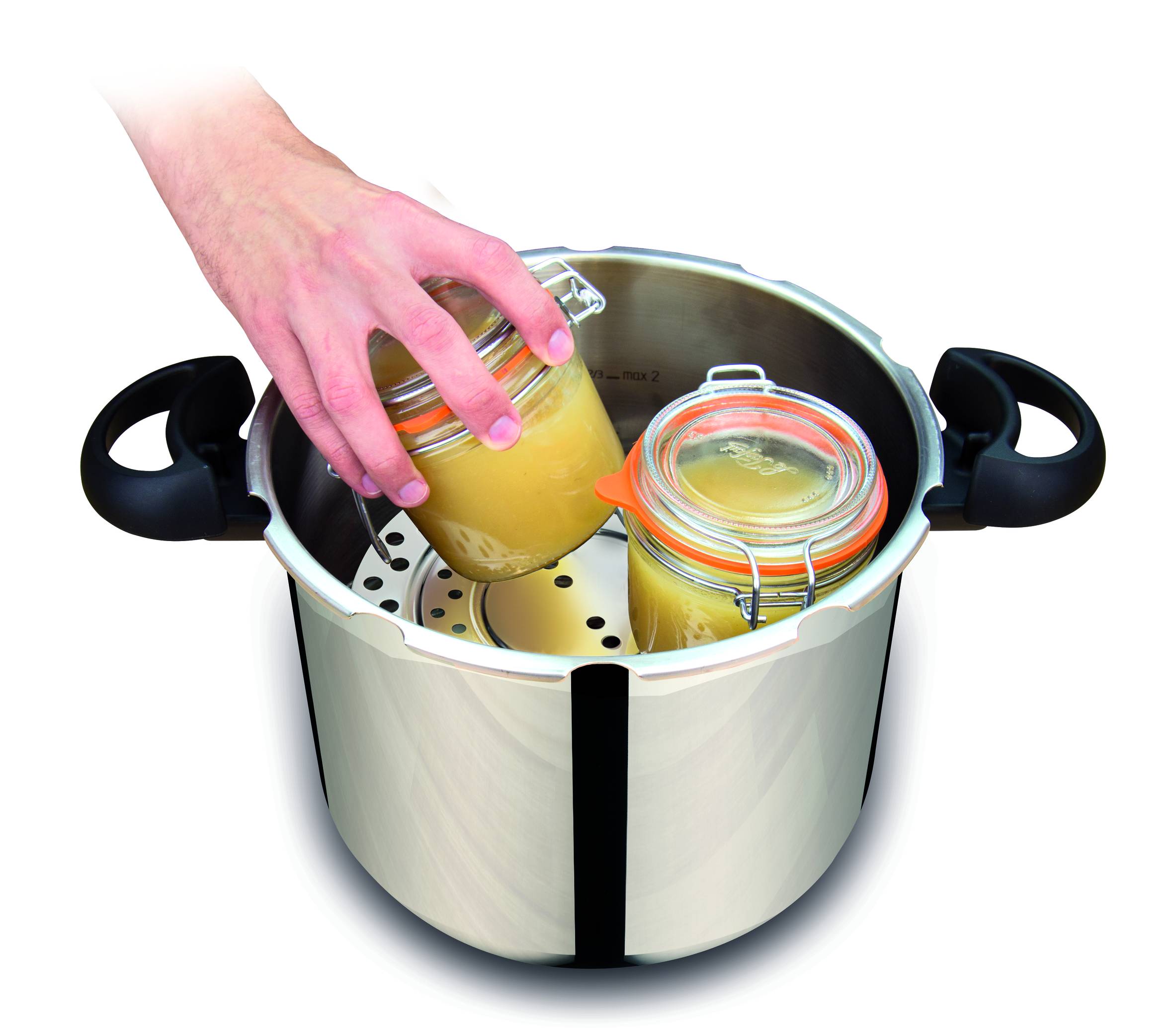 Tlakový hrnec Tefal Clipso Minut Easy 9L P4624967 Nerezový