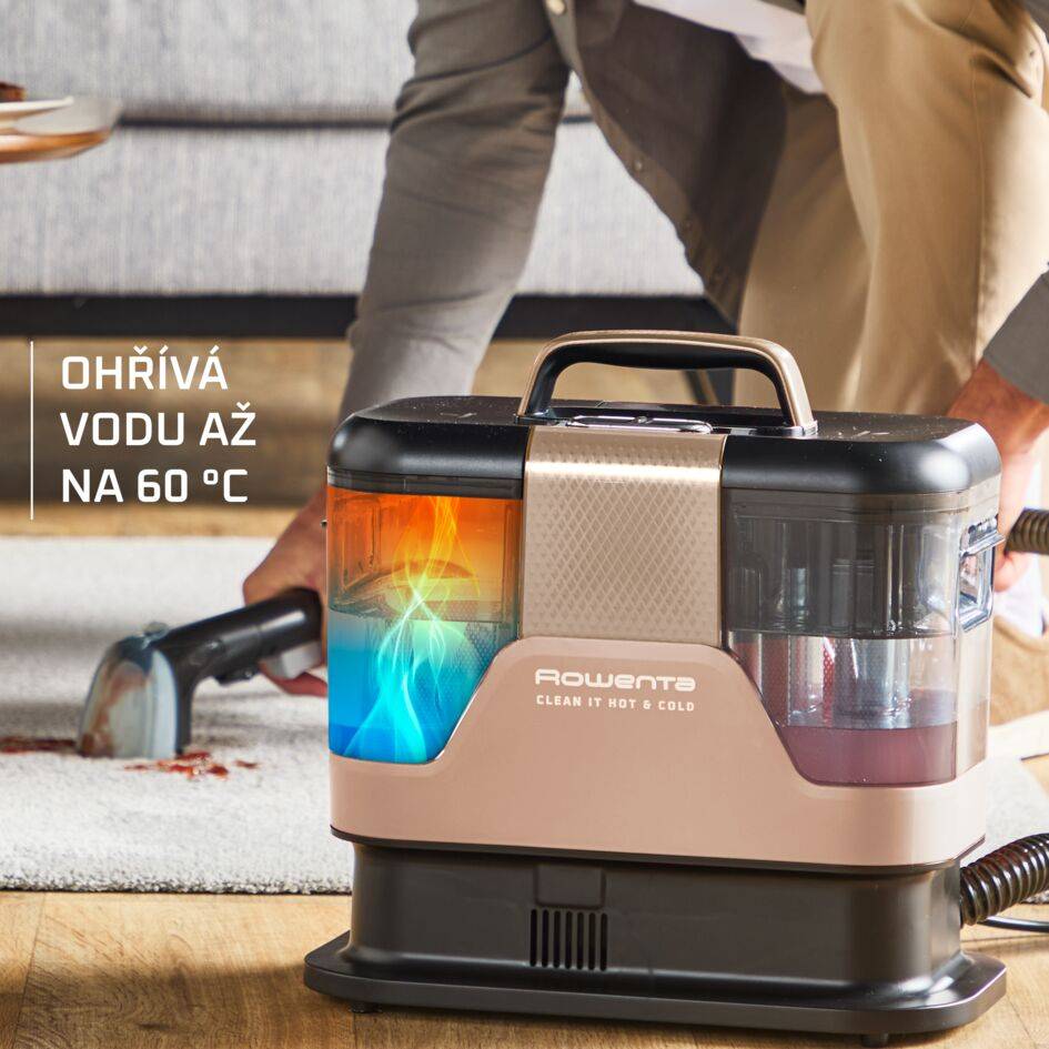 Ruční čistič skvrn a tepovač Clean It Hot & Cold Animal 1150W IN7021F0