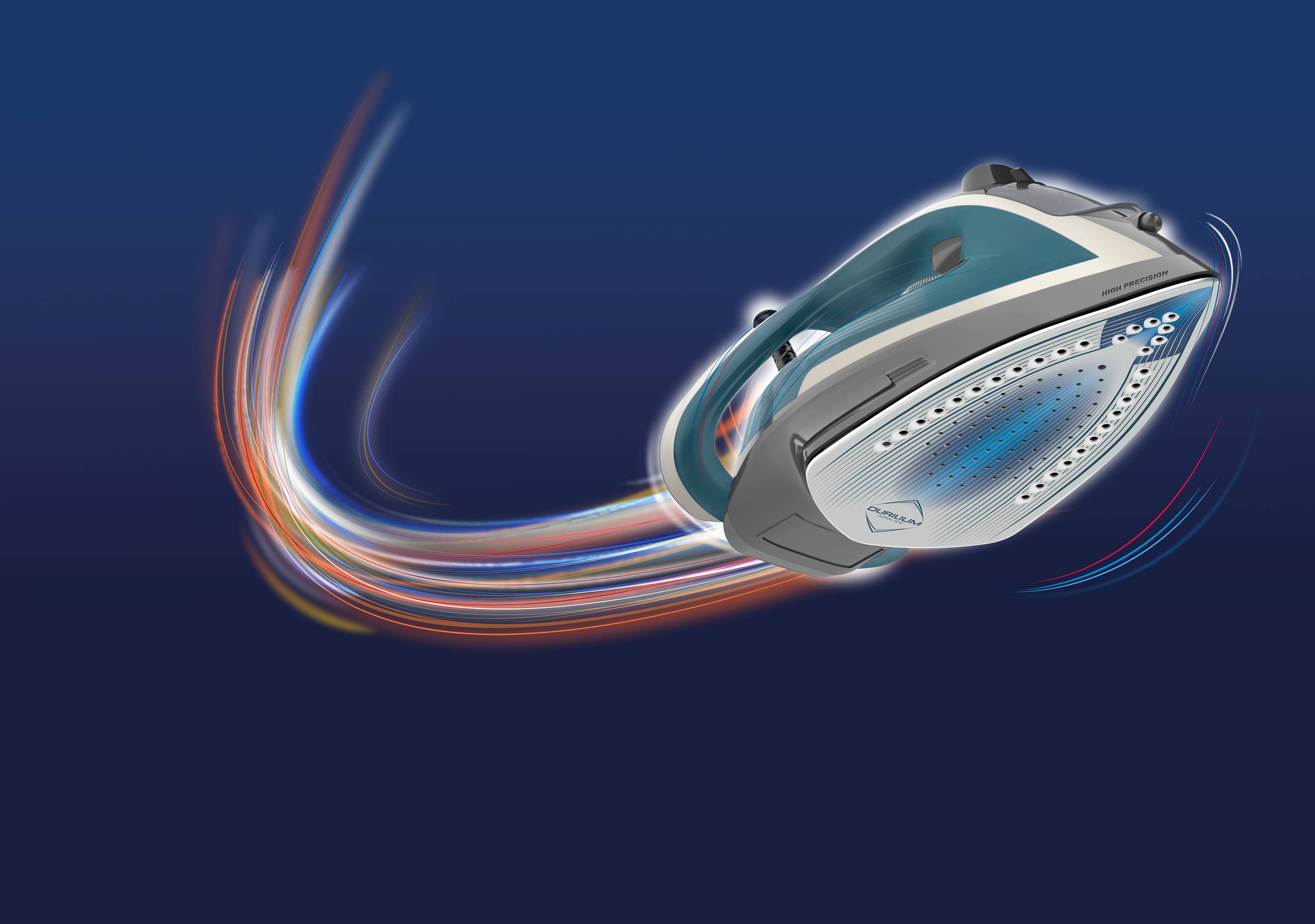 Napařovací žehlička Tefal Ultragliss Plus FV6842E0 Modrozelená/Šedá