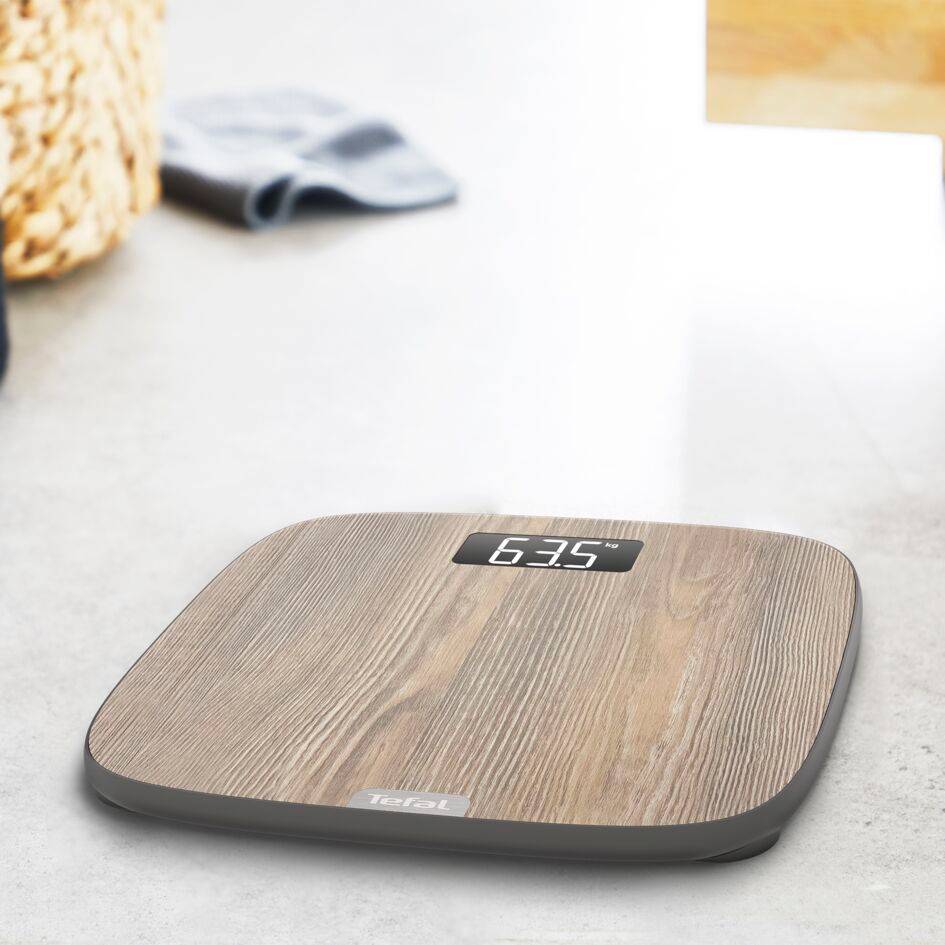 Osobní váha Tefal Origin Wood PP1600V0 Světle dřevěná