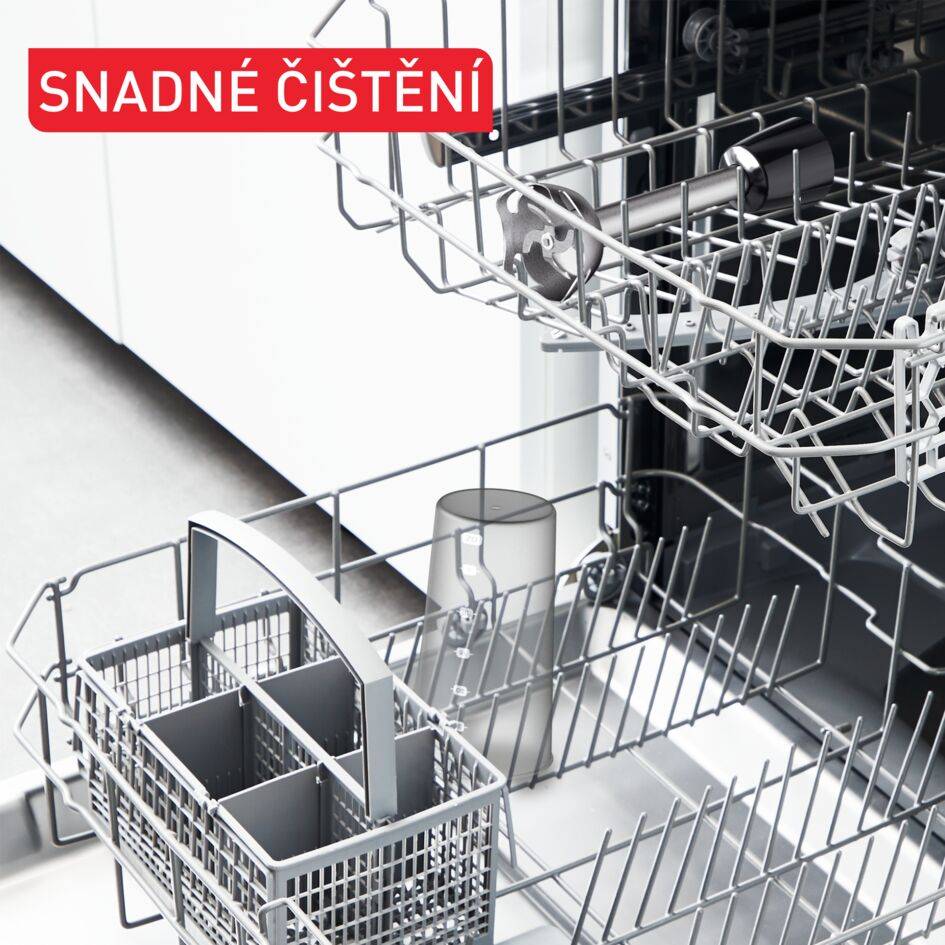 Tyčový mixér Tefal Quickchef+ HB671830 černý