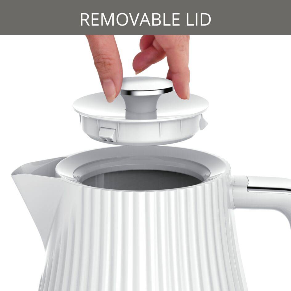 Retro rychlovarná konvice Tefal Loft KO250130 Bílá 1,7 l