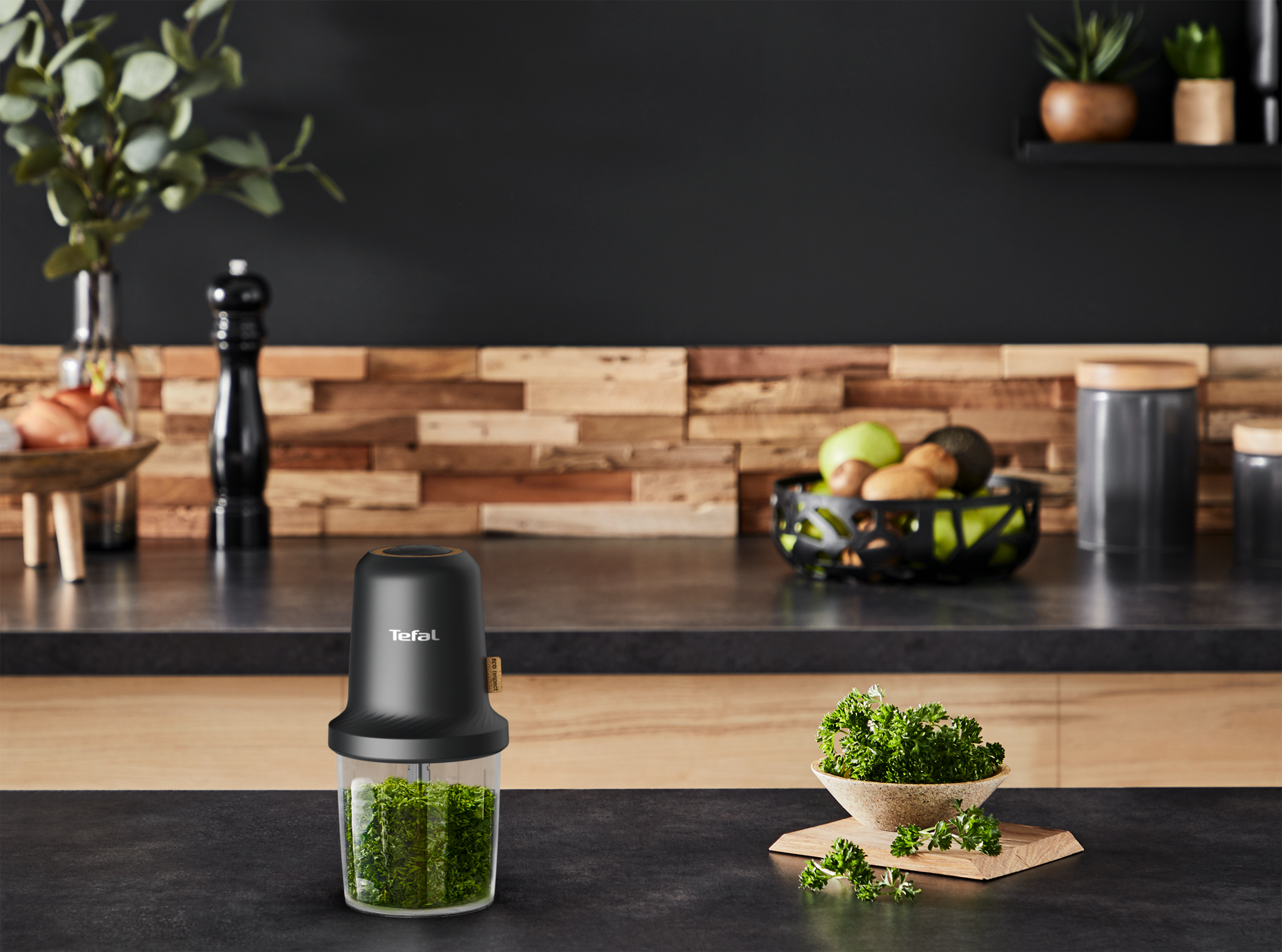 Elektrický sekáček Tefal Eco Respect MQ80E838 Černý