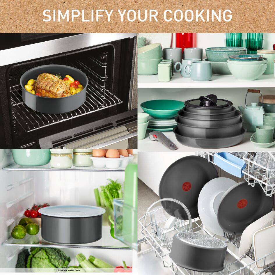  Sada nádobí Tefal Ingenio Renew L2609402 4ks