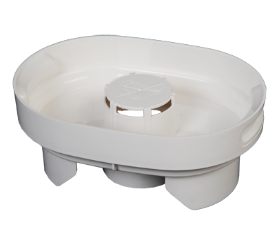 Miska na odkapávání šťávy, bílá barva SS-993810