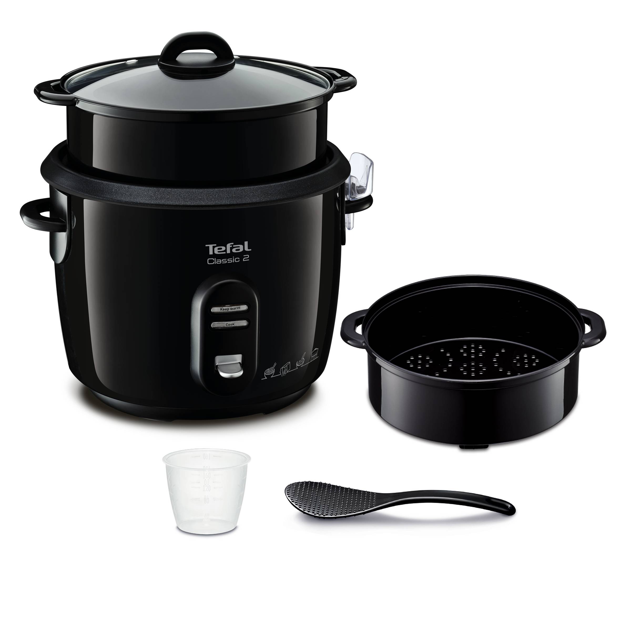 Rýžovar Tefal Classic 12 porcí RK103811 Černý