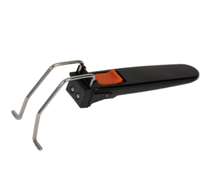 Rukojeť koše, černá barva SS-993645