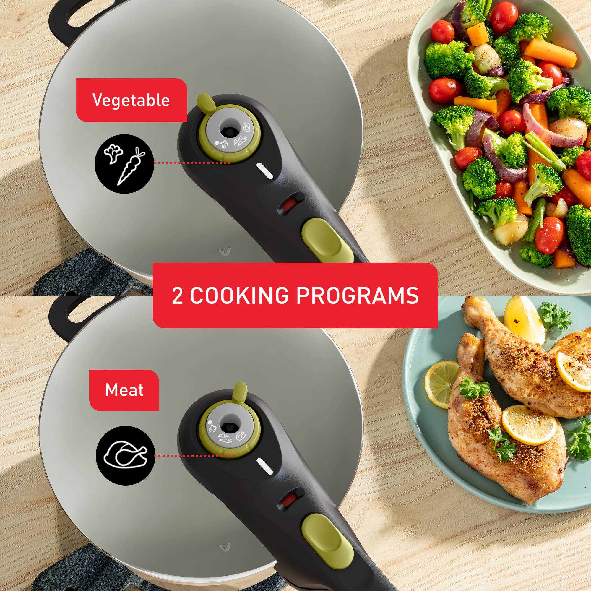 Tlakový hrnec Tefal Secure 5 Neo P2530738 Nerezový 6 l