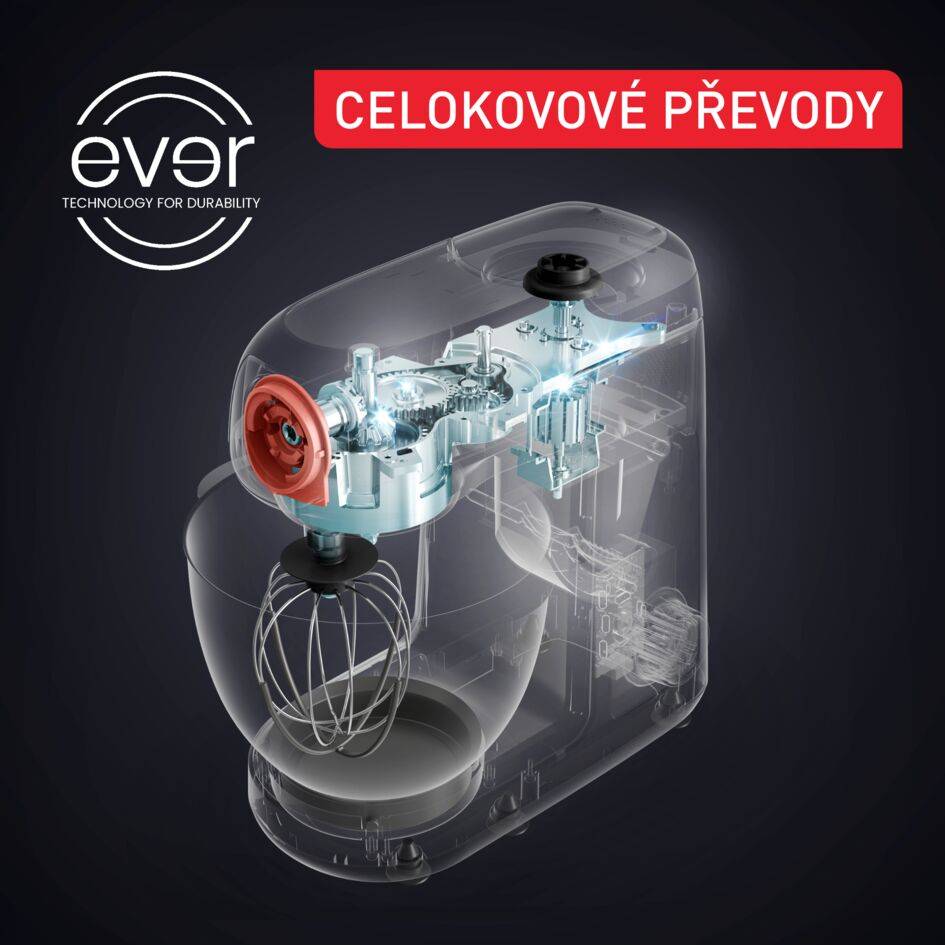 Kuchyňský robot Tefal Bake Partner QB525838 Černý