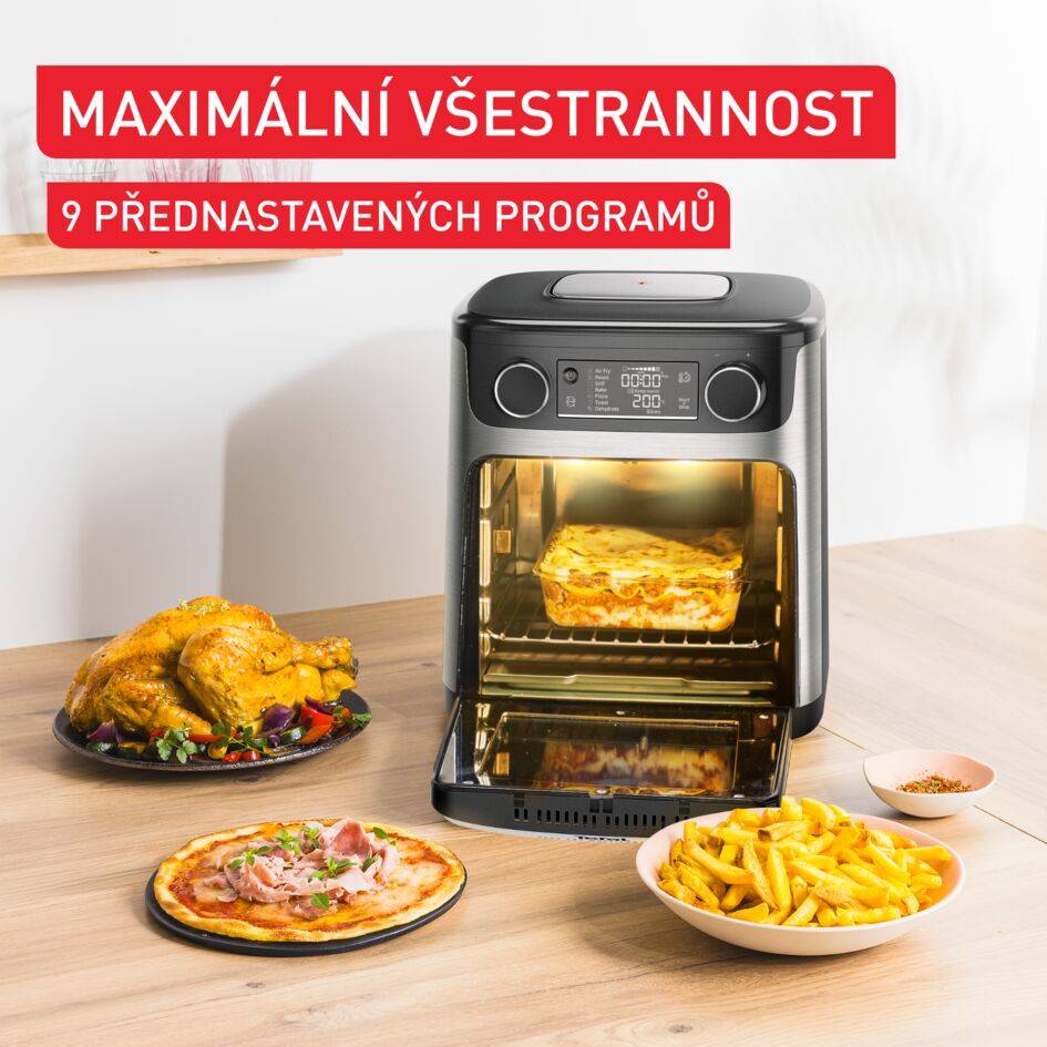Horkovzdušná fritéza Tefal Easy Fry Multifunction 15L FW556DE0 Černá