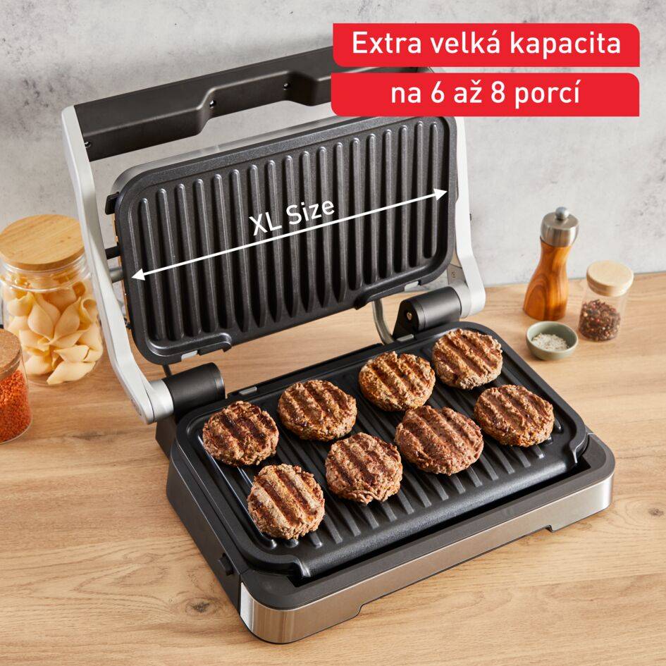 Kontaktní gril Tefal OptiGrill 4v1 XL GC784D30