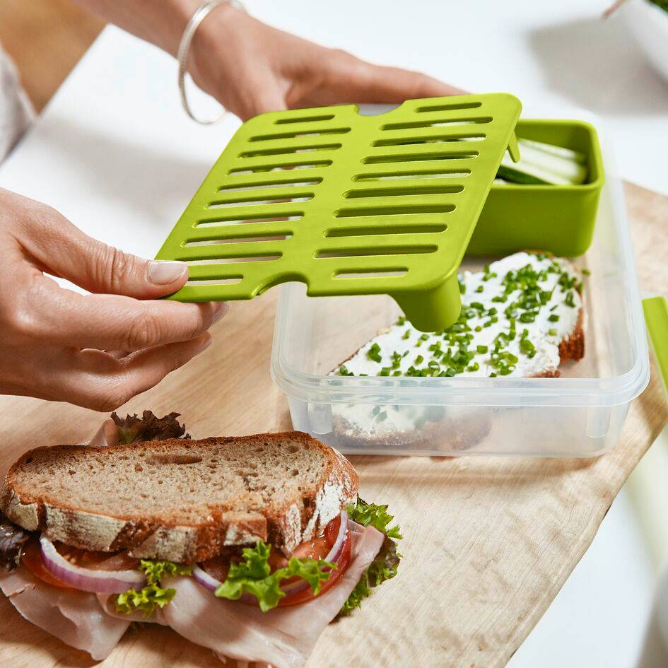 Dóza Tefal Master Seal To Go s vložkami K3100312 Obdélníková 1,2 l