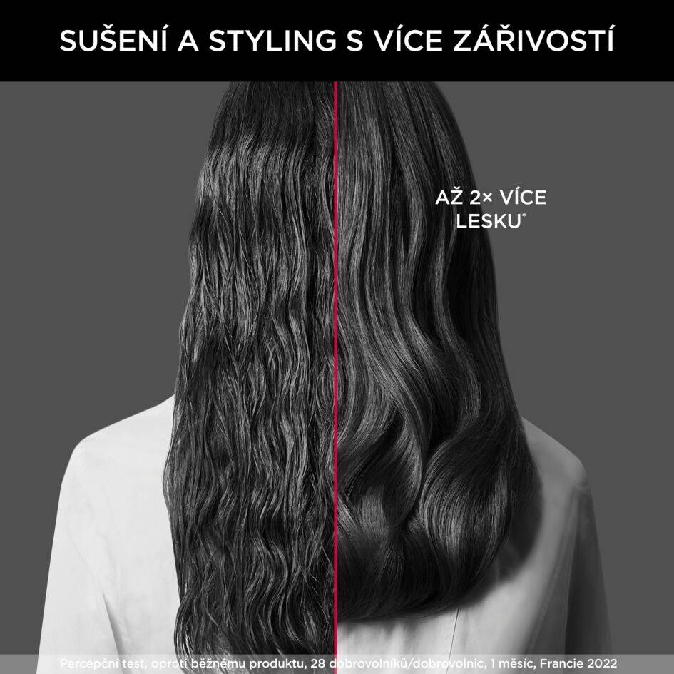 Horkovzdušný kartáč Rowenta x KARL LAGERFELD Express Style CF635LF0