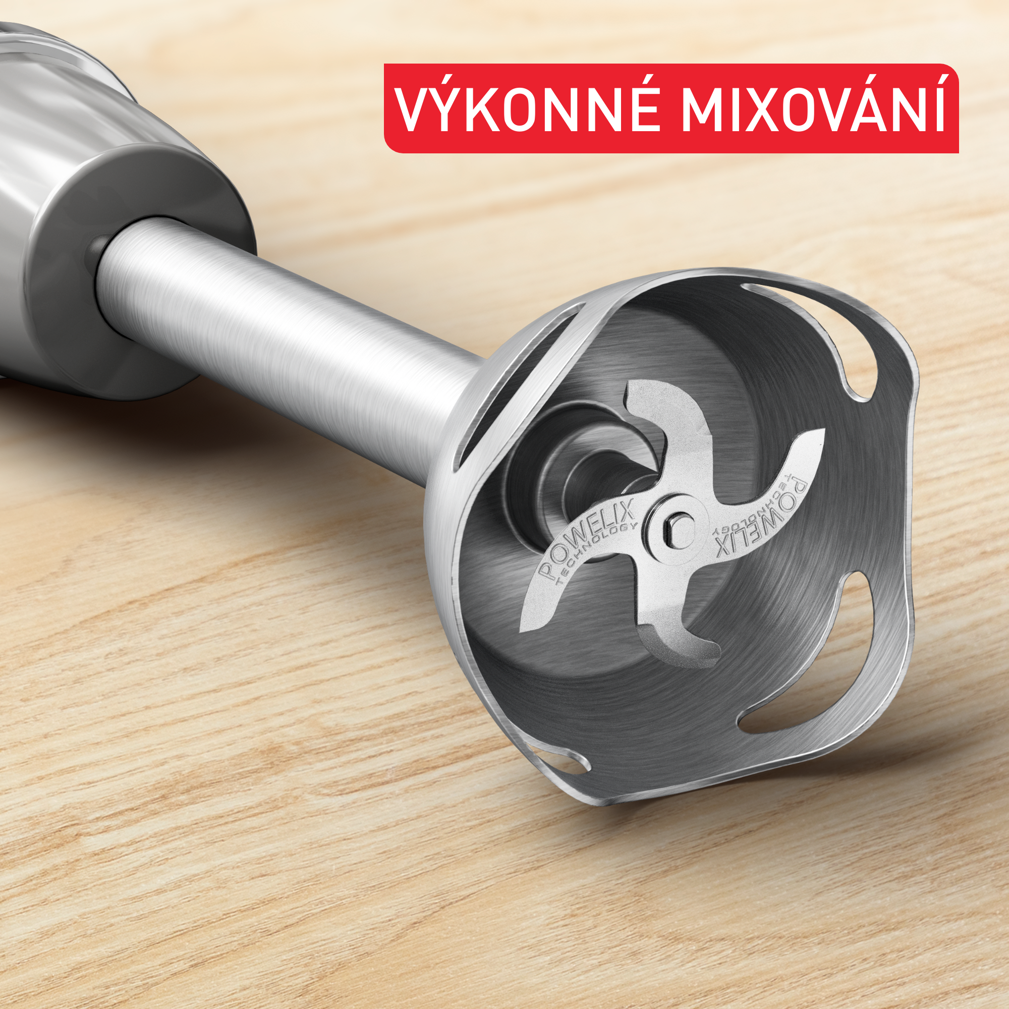 Tyčový mixér Tefal Quickchef+ 3v1 XL HB67MB30 šedý