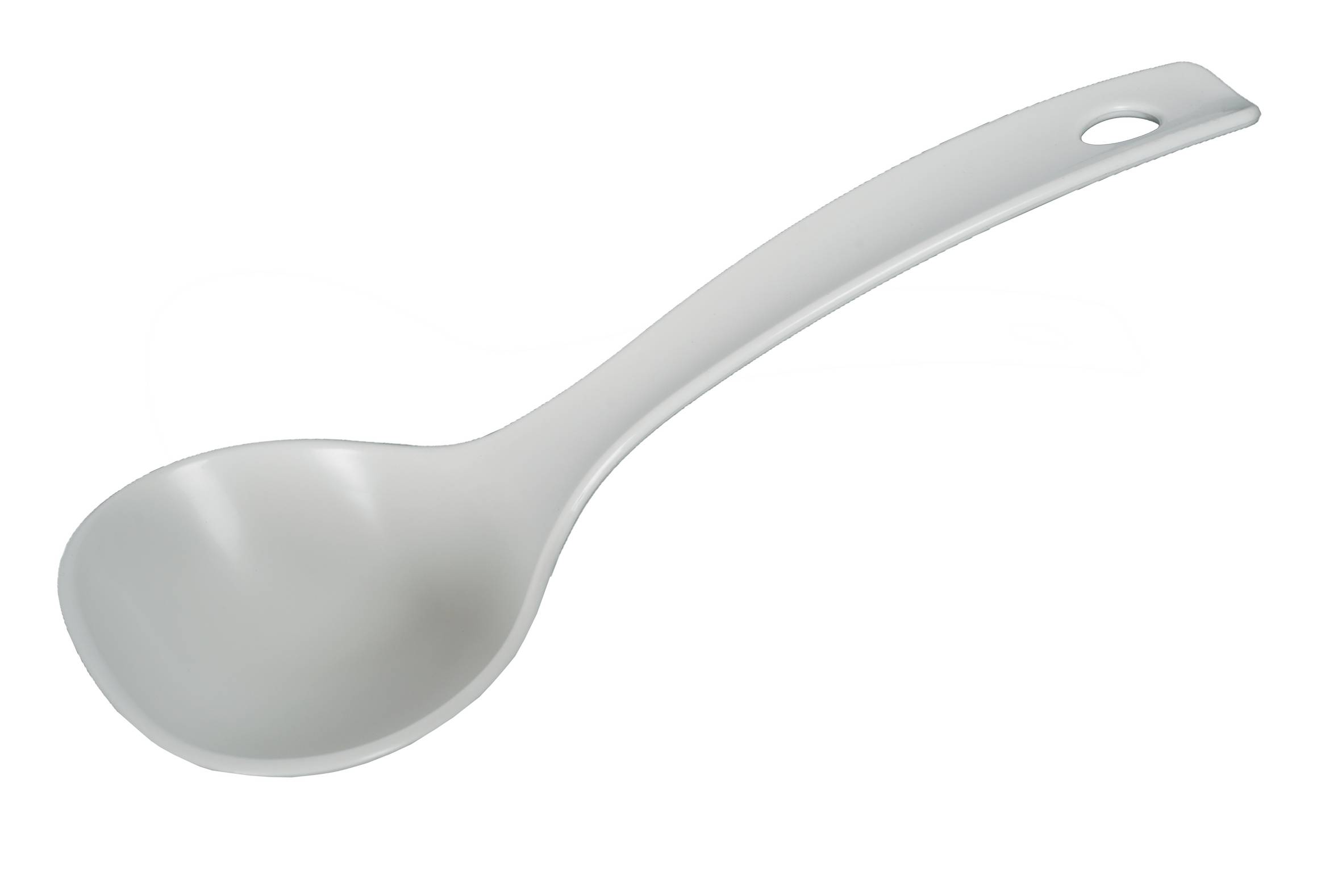 Bílá naběračka na polévku SS-991852