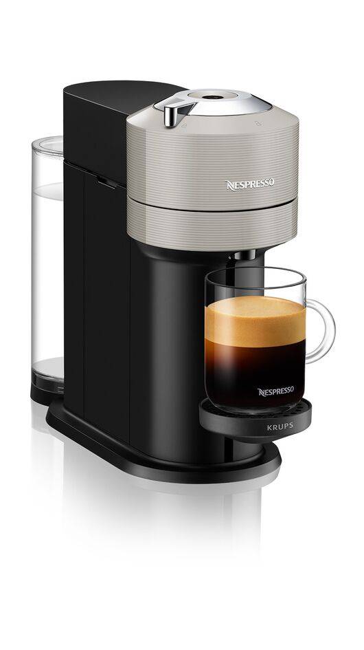 Kapslový kávovar Nespresso Vertuo Next od KRUPS XN910B10 šedá