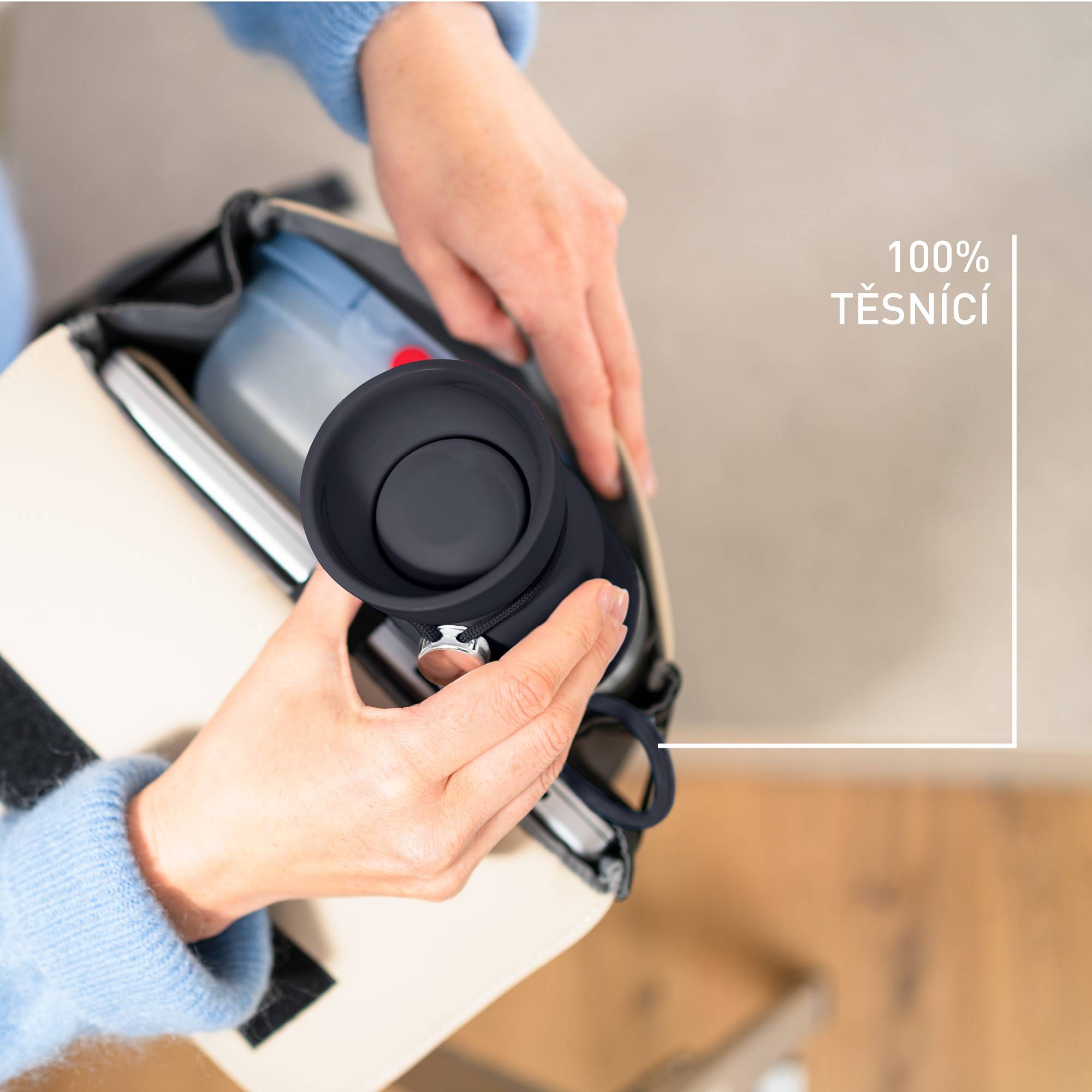 N2191310 beYou Cup termoláhev 0,36 l černá