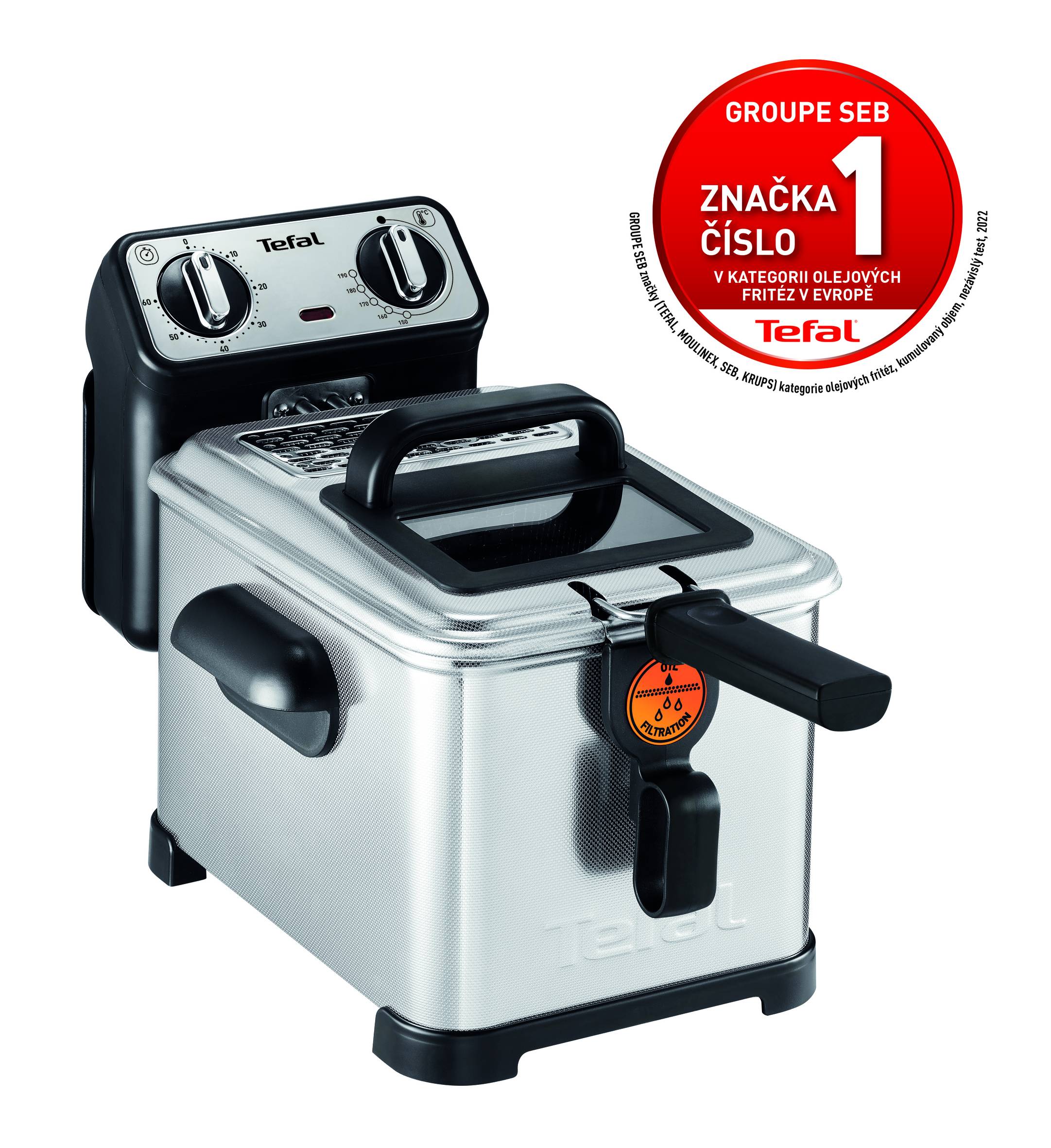 Olejová fritéza Filtra Pro FR510170 nerez