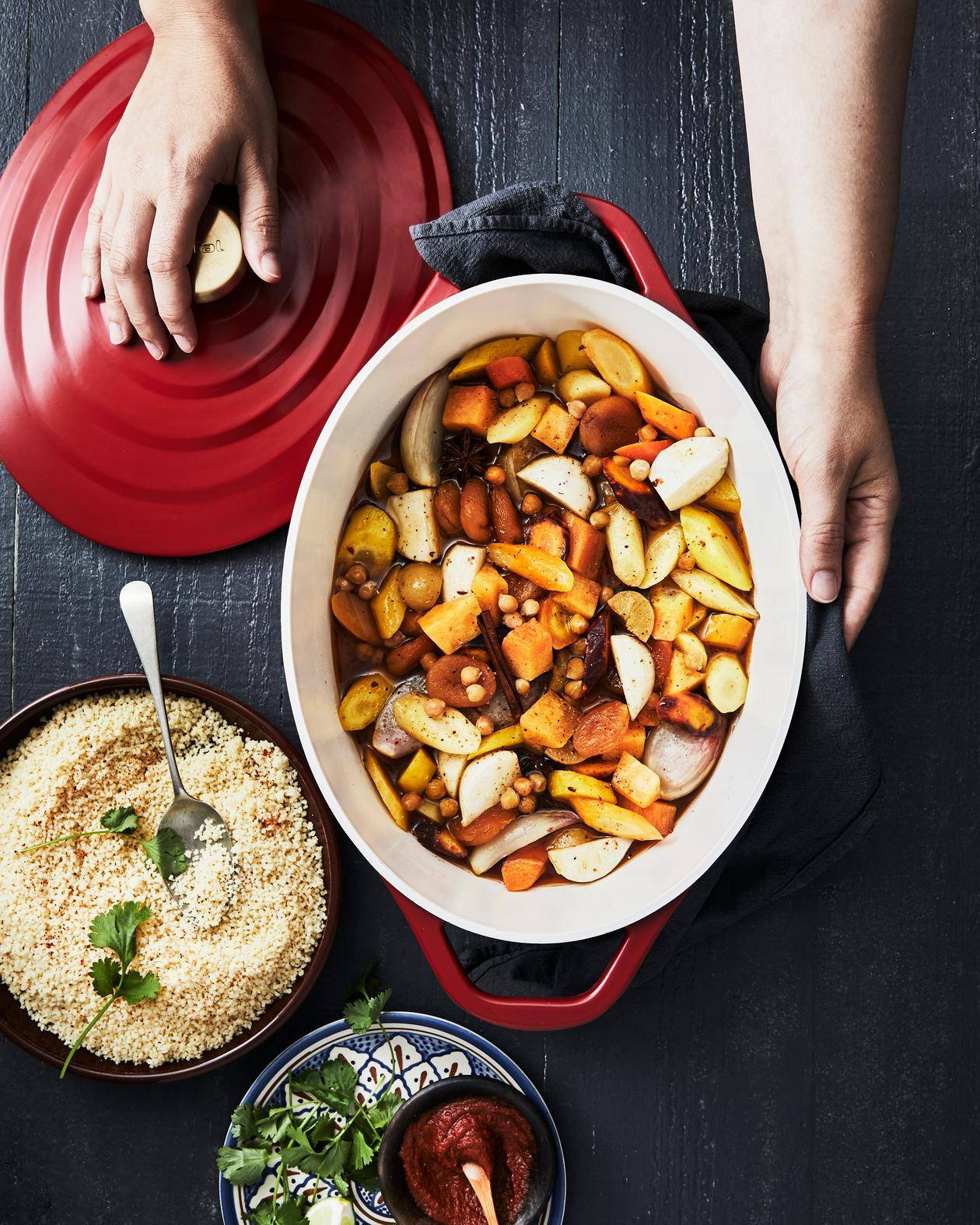 Kořeněný zeleninový kuskus - recept Hrnce a pánve | Tefal