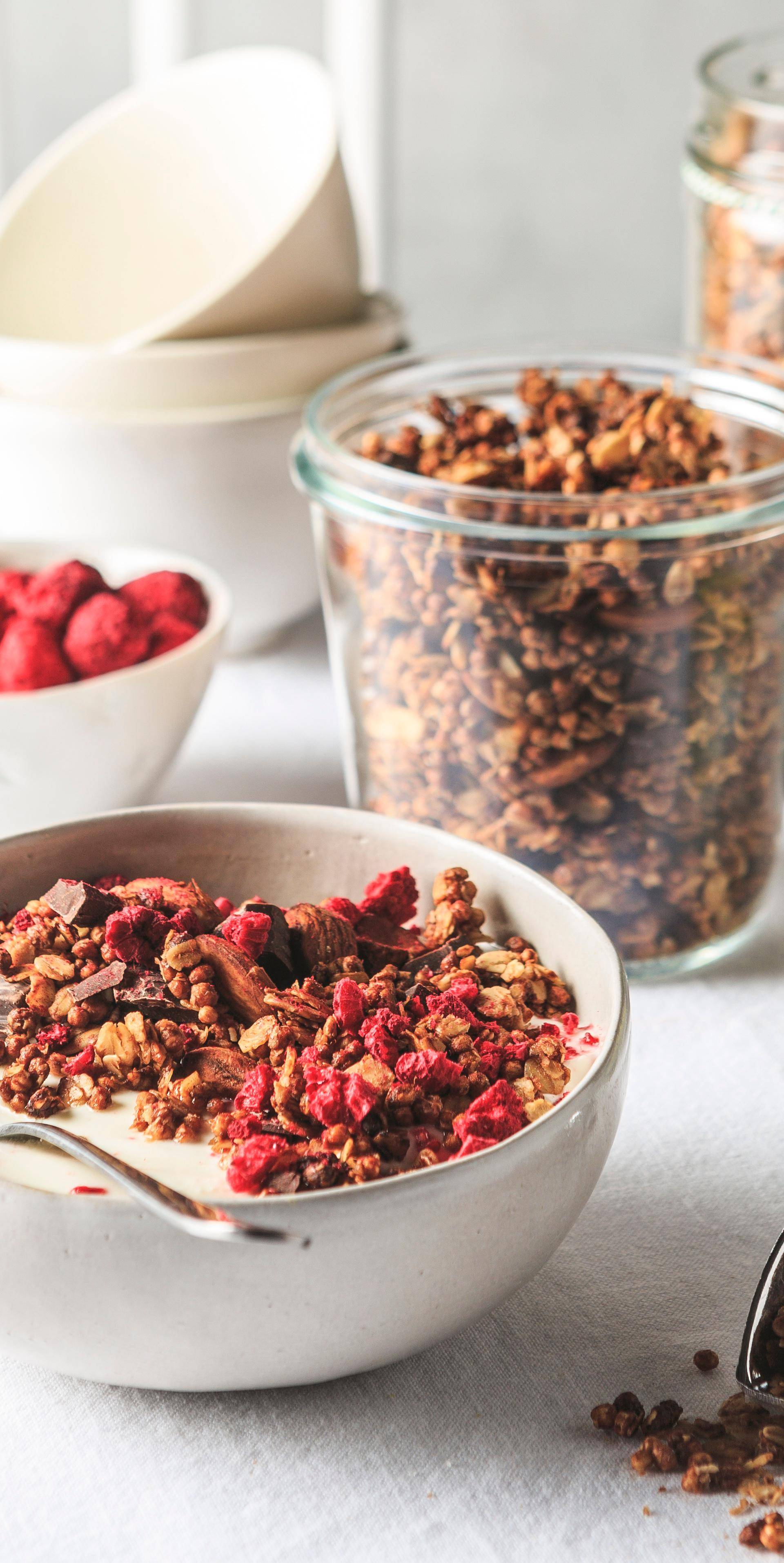 Granola z hořké čokolády - recept Hrnce a pánve | Tefal