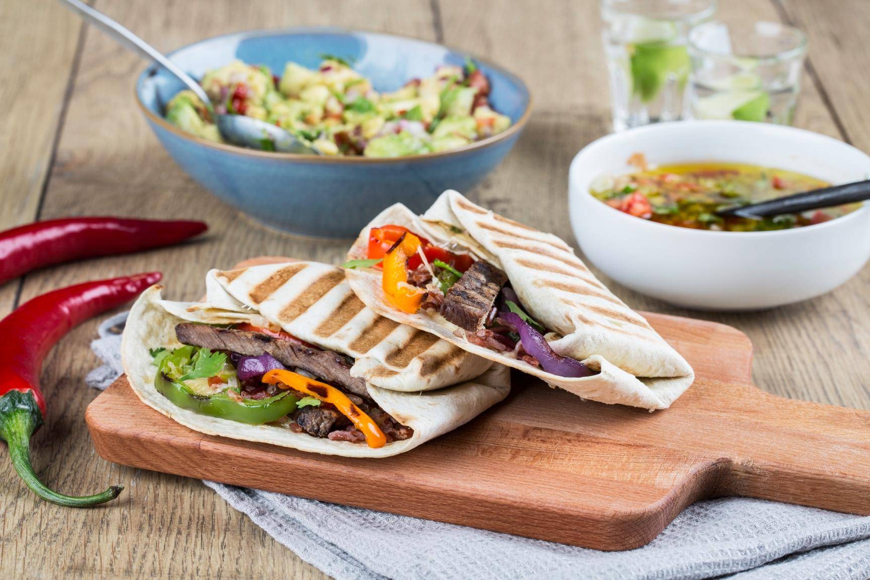 Burritos - recept OptiGrill XL | Tefal