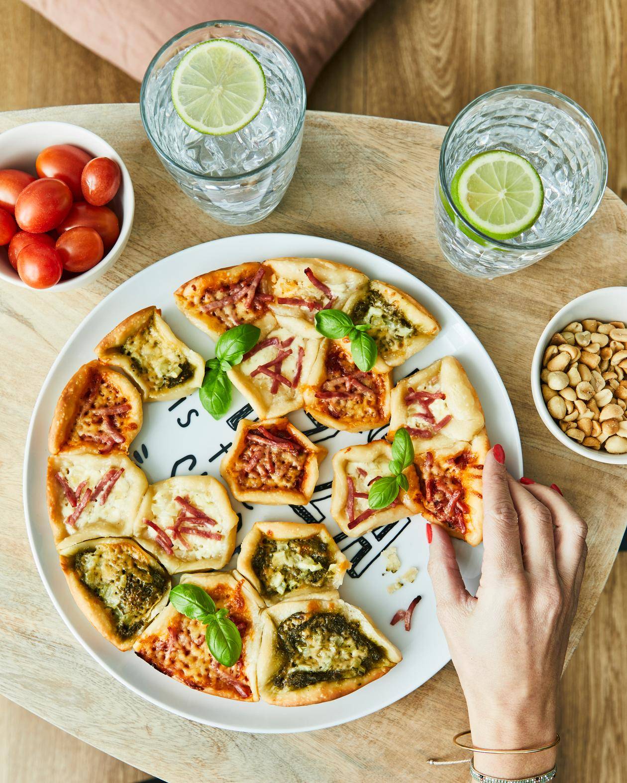 Pizza party - recept Easy Fry XL Surface | Tefal