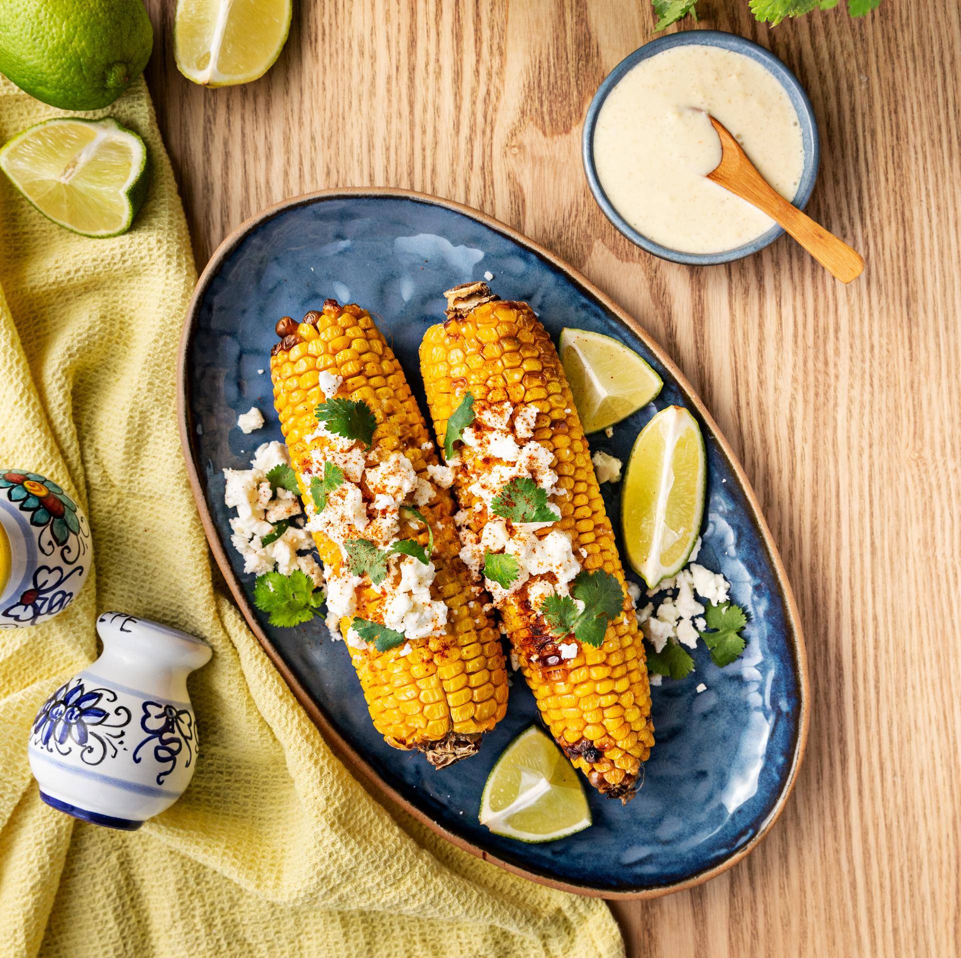 Kukuřice na mexický způsob - recept EASY FRY GRILL & STEAM 3 in 1 | Tefal