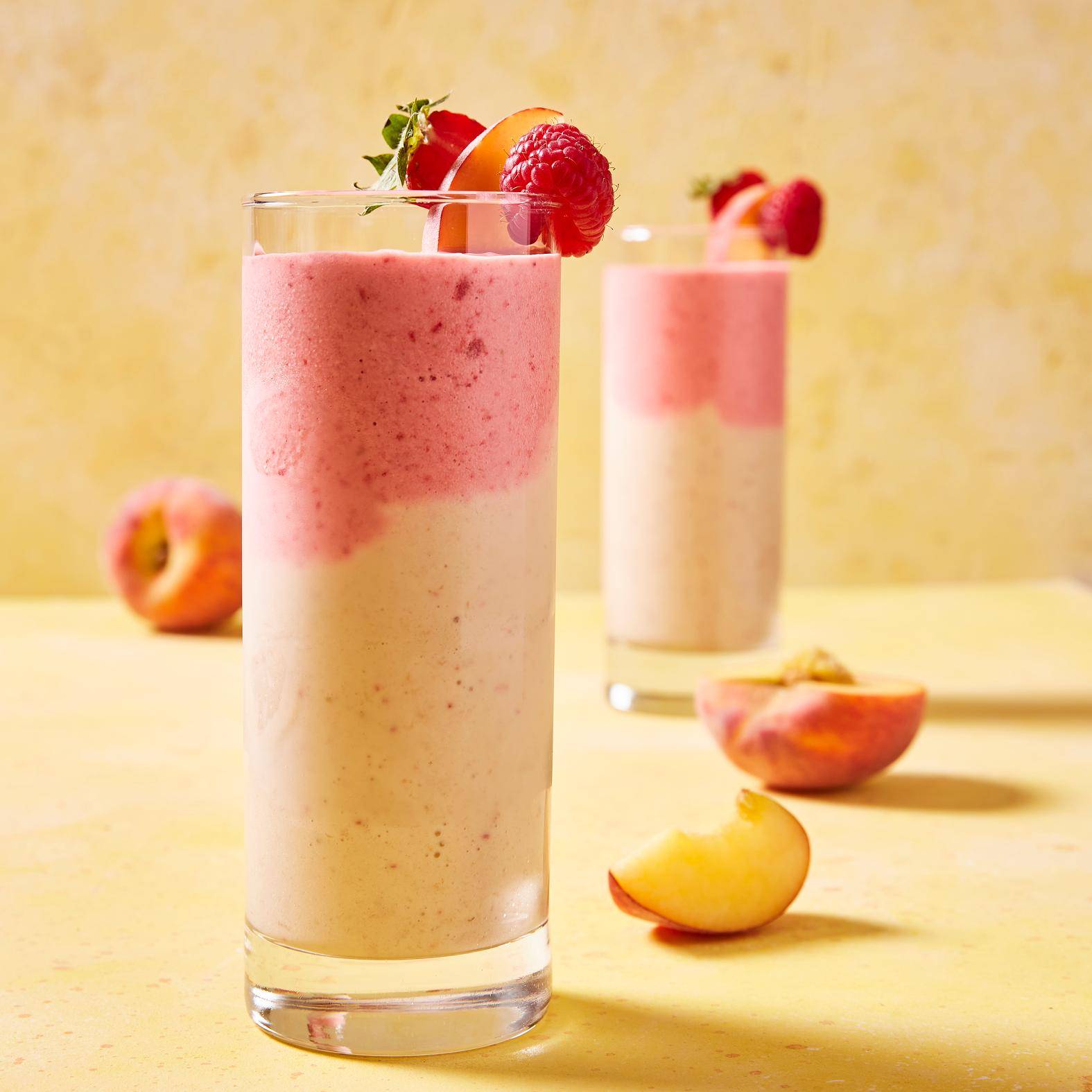Sametově červené broskvové smoothie - recept Blen Up | Tefal
