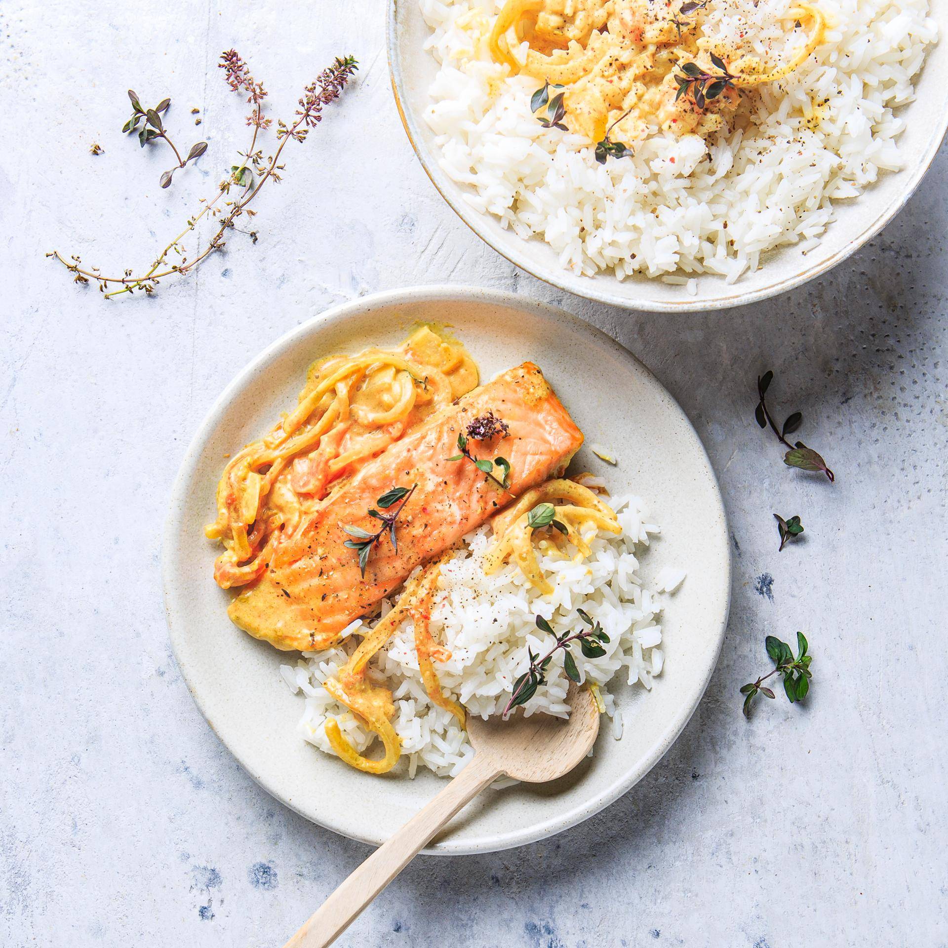 Lososová tikka masala - recept Cookeo | Tefal
