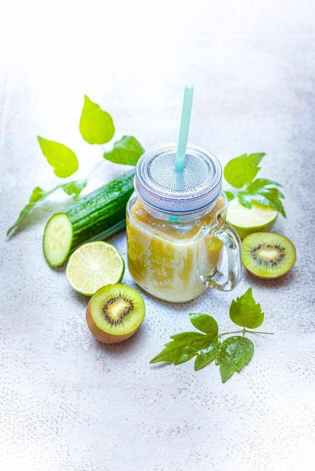 Smoothie z okurky, kiwi, jablka a citronu - recept Blen Up | Tefal