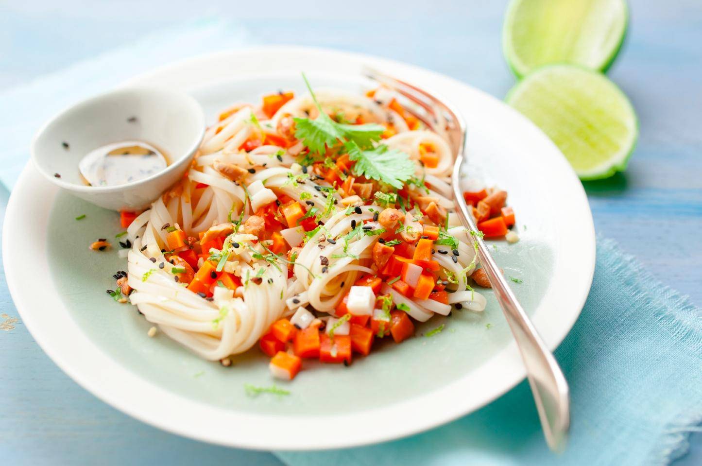 Čínské nudle se surimi - recept Cookeo | Tefal
