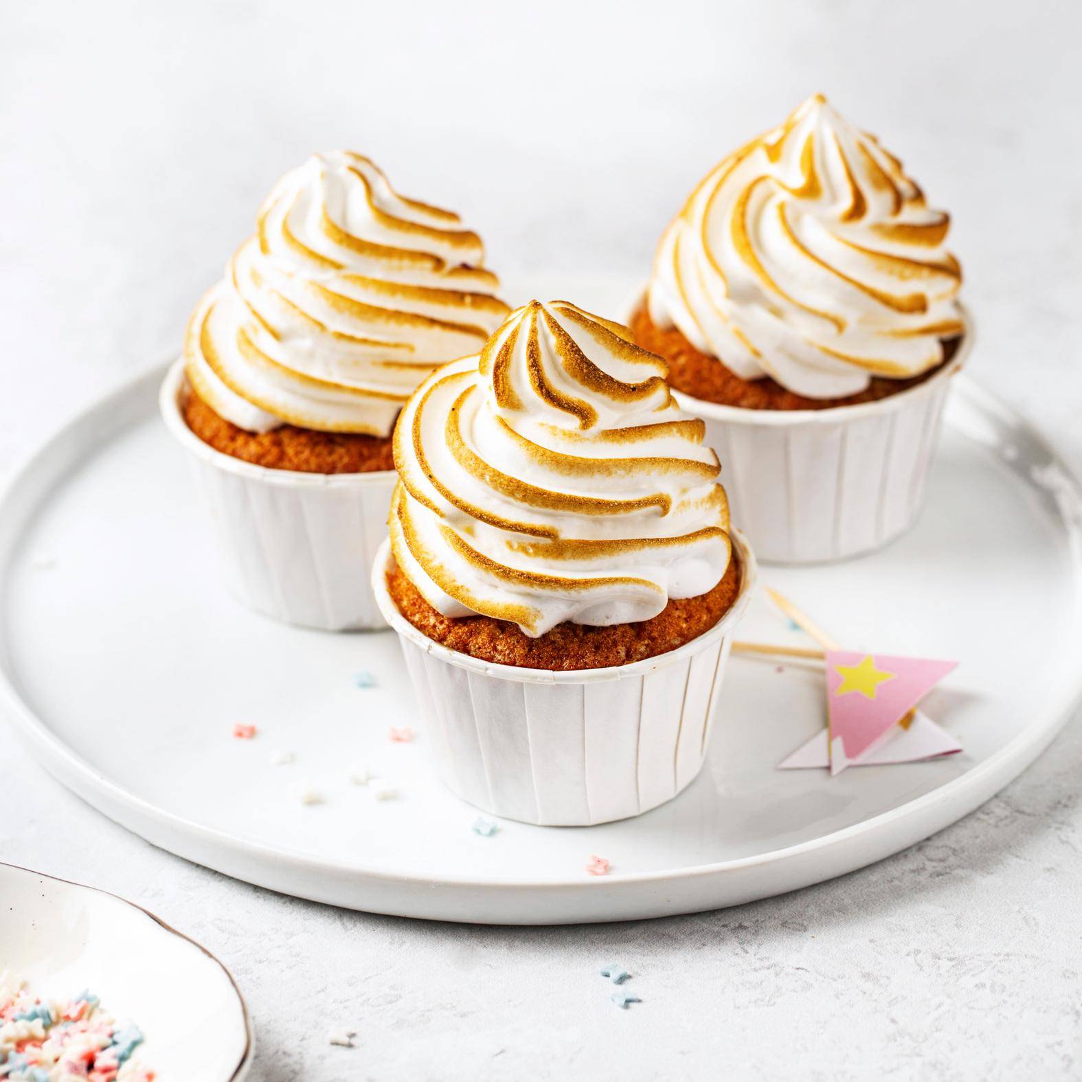 Cupcaky s pusinkami - recept Kitchen Machines Touch/Touch + | Tefal