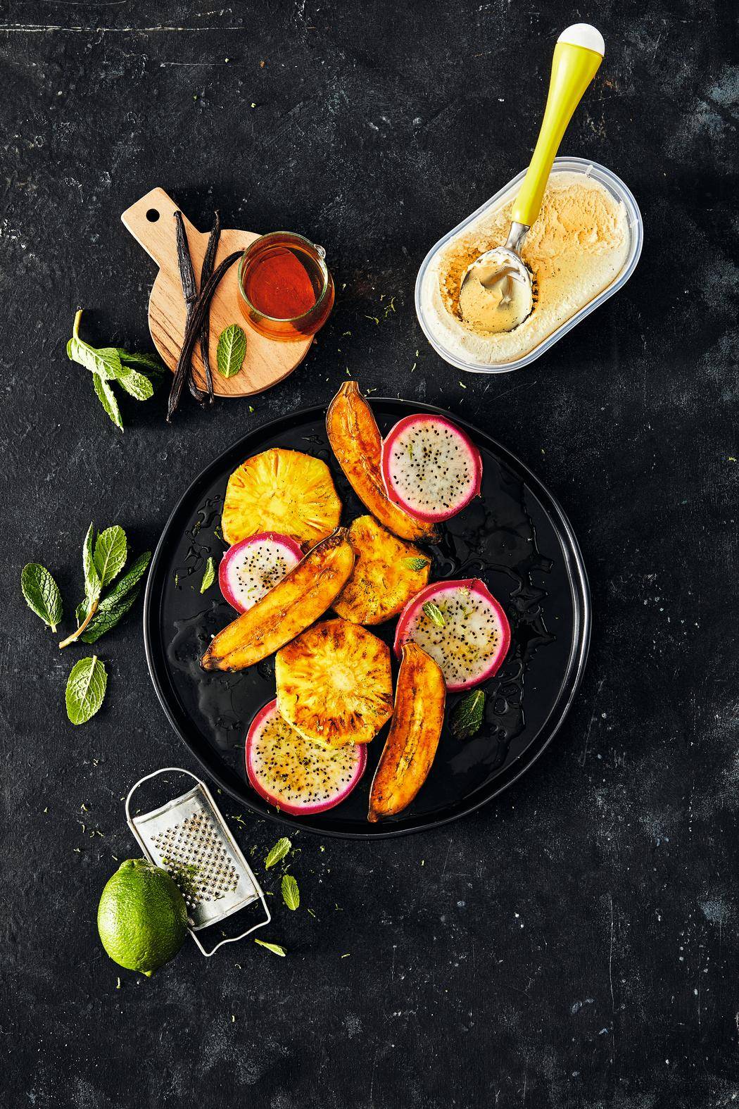 Ovoce exotických ostrovů - recept OptiGrill 4in1 | Tefal