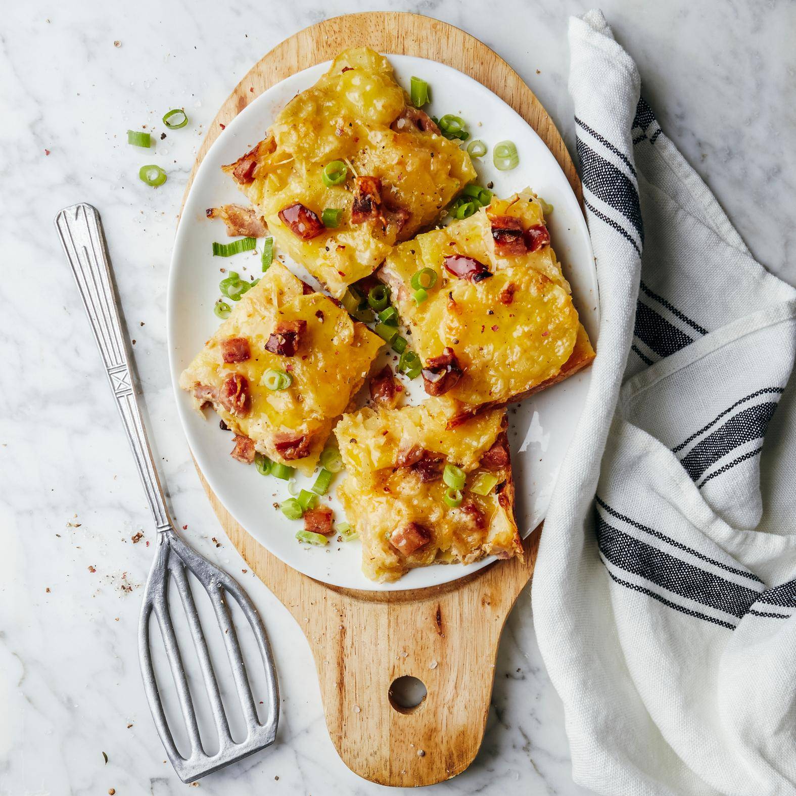 Zapečené brambory s klobásou - recept OptiGrill 4in1 | Tefal
