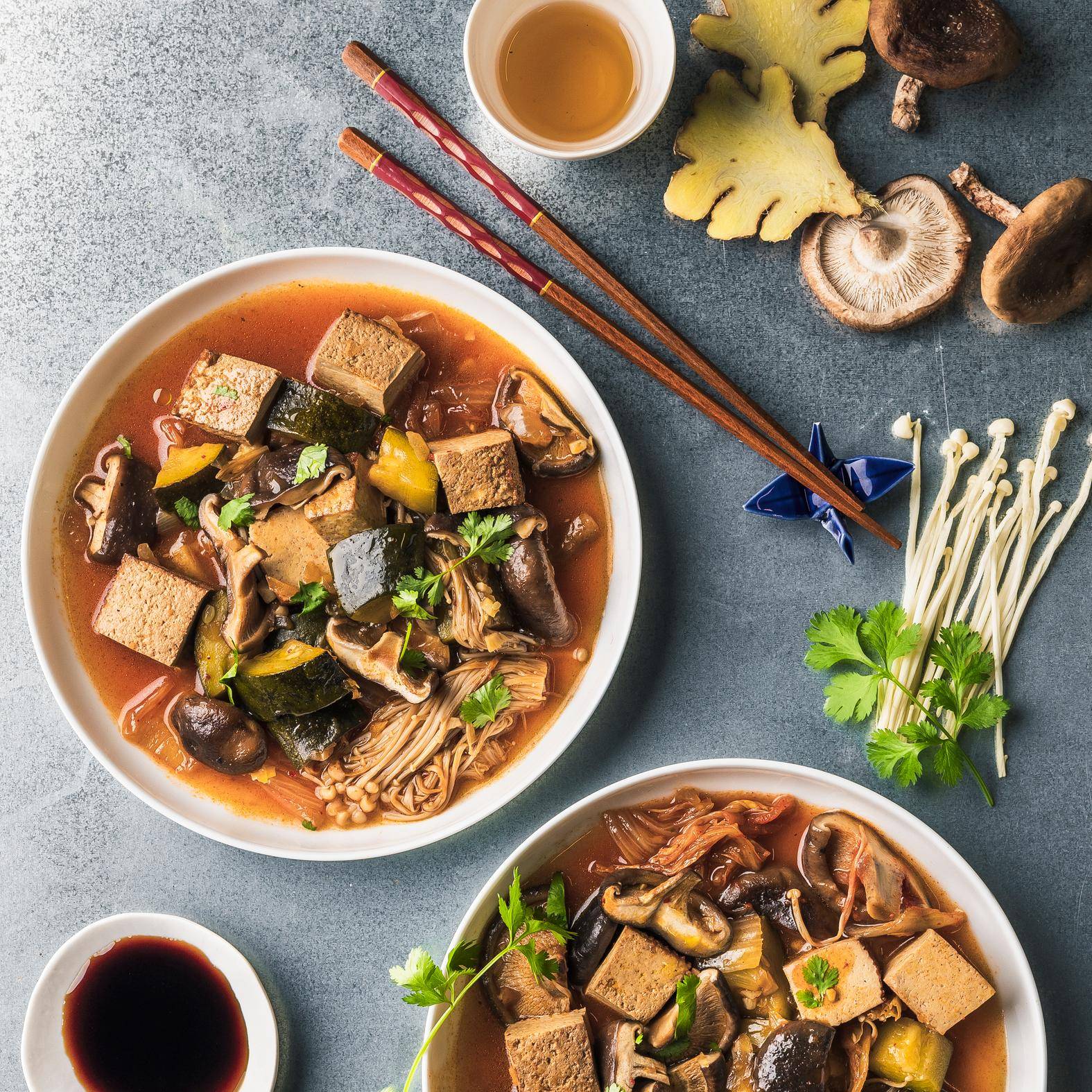 Veganské Sundubu Jjigae - recept Cookeo | Tefal