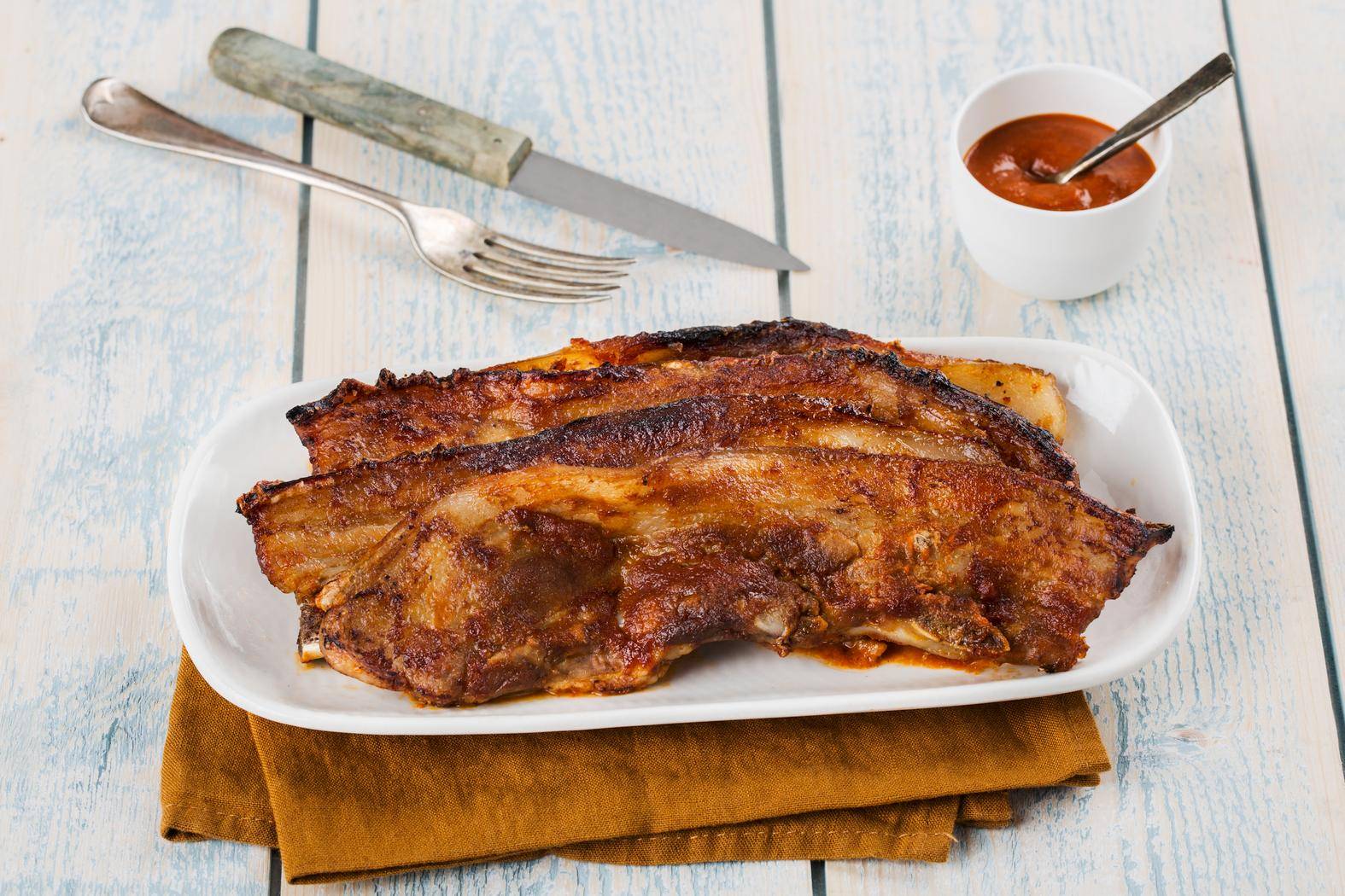 Grilovaný bůček - recept EASY FRY GRILL & STEAM 3 in 1 | Tefal