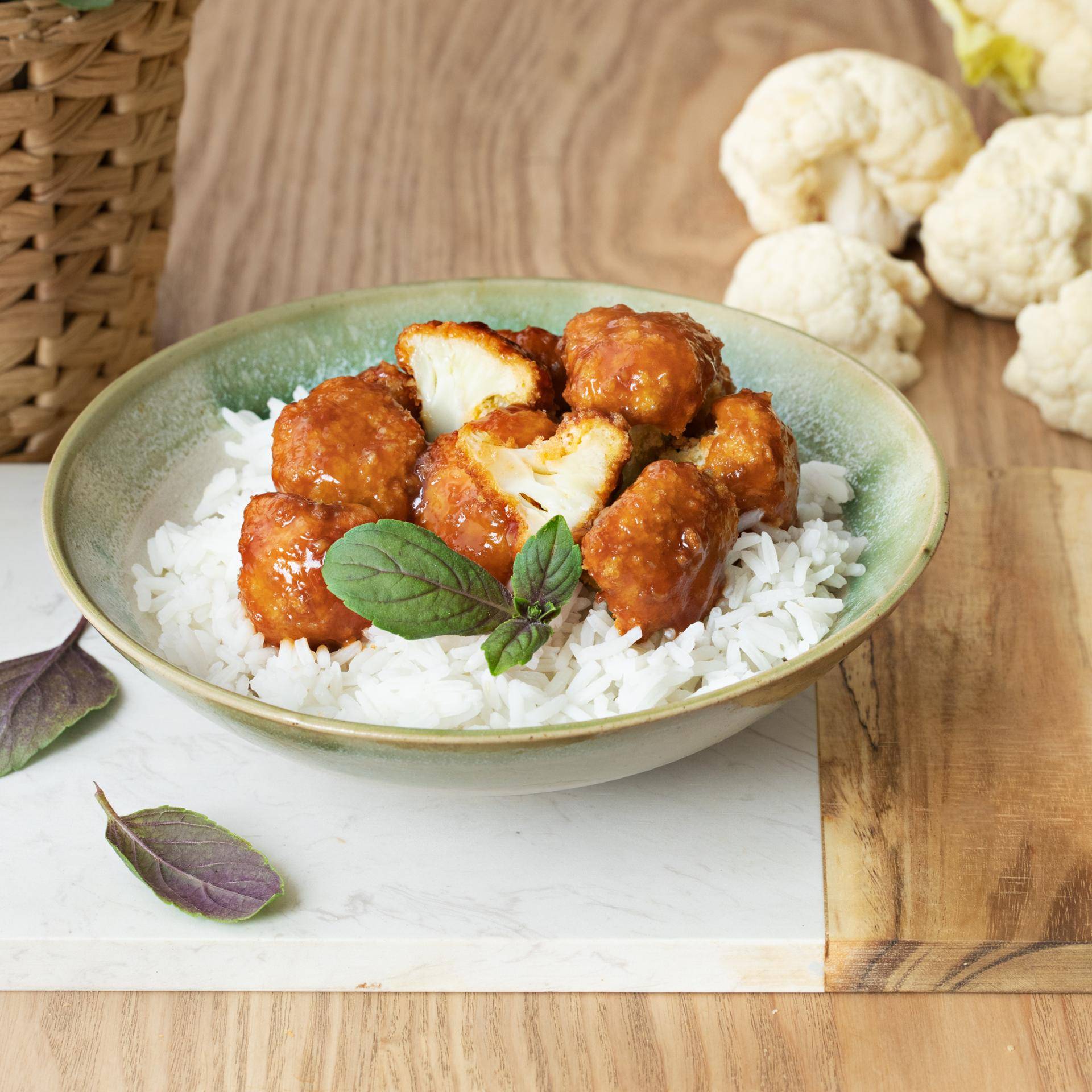 Květákové nugetky na sladko-kyselo - recept EASY FRY & GRILL 2 in 1 DIGITAL | Tefal