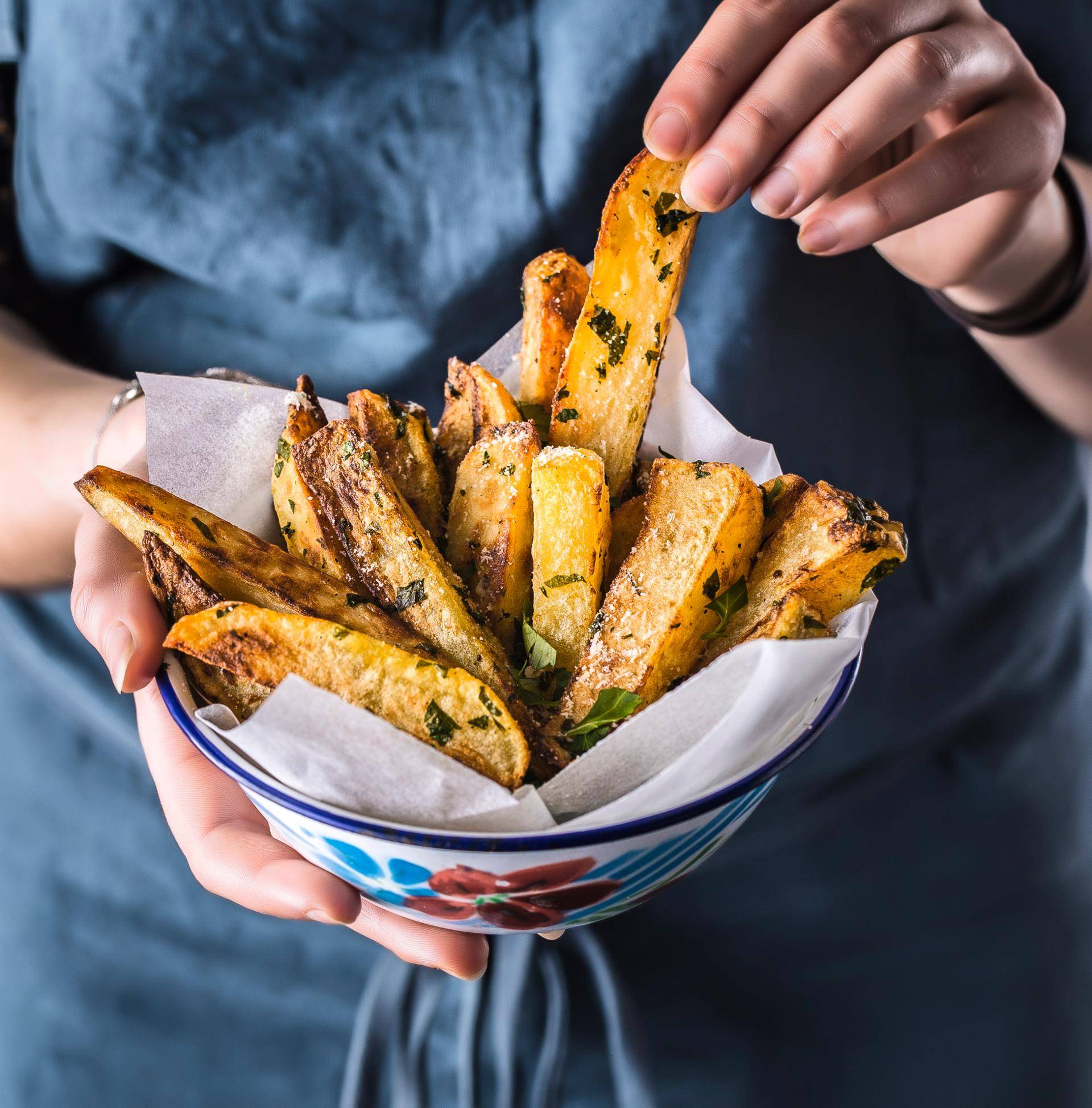 Brambory s bylinkami - recept EASY FRY & GRILL 2 in 1 DIGITAL | Tefal